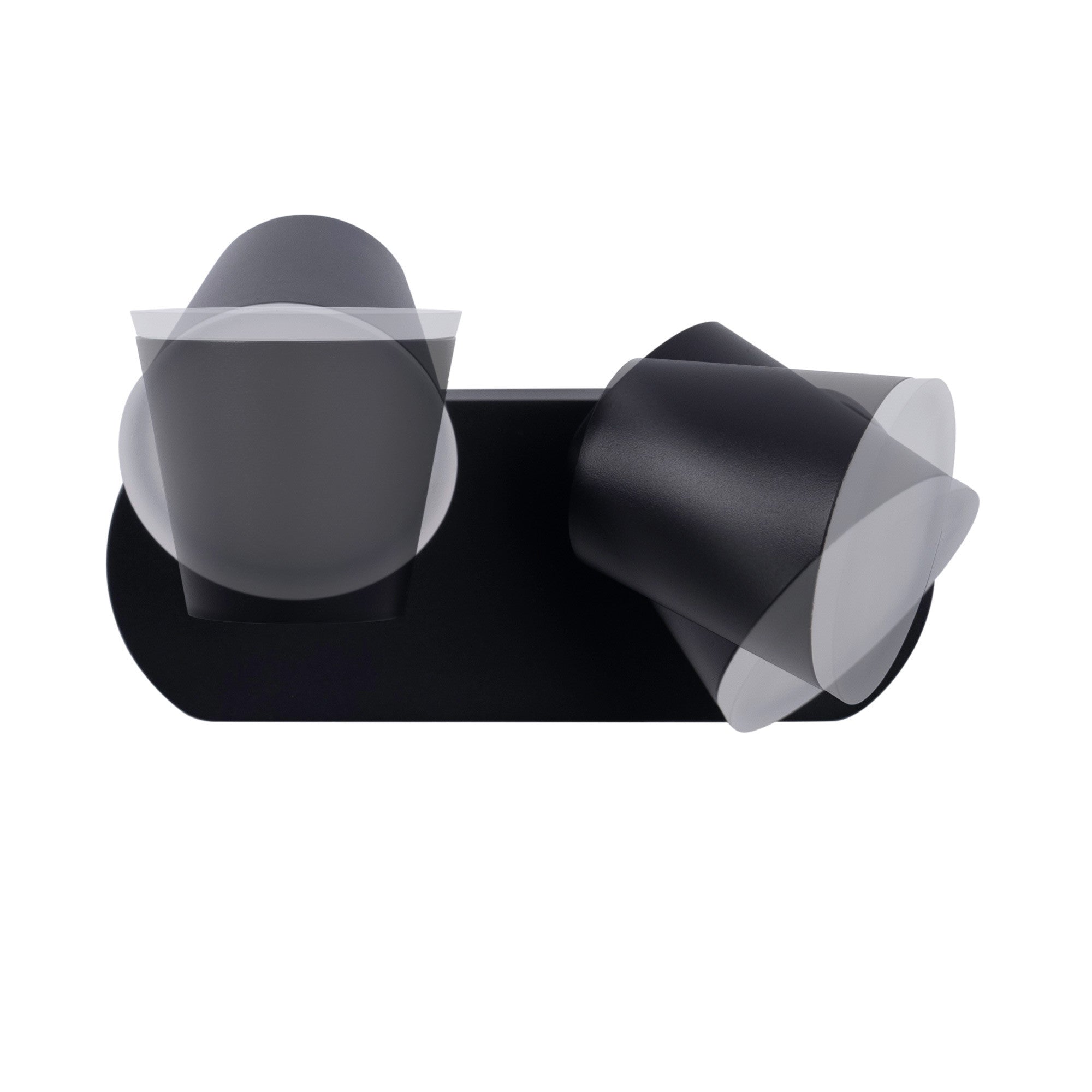 Aplique de pared exterior doble "Tura" - 20,5W - Orientable - 3000K - IP54
