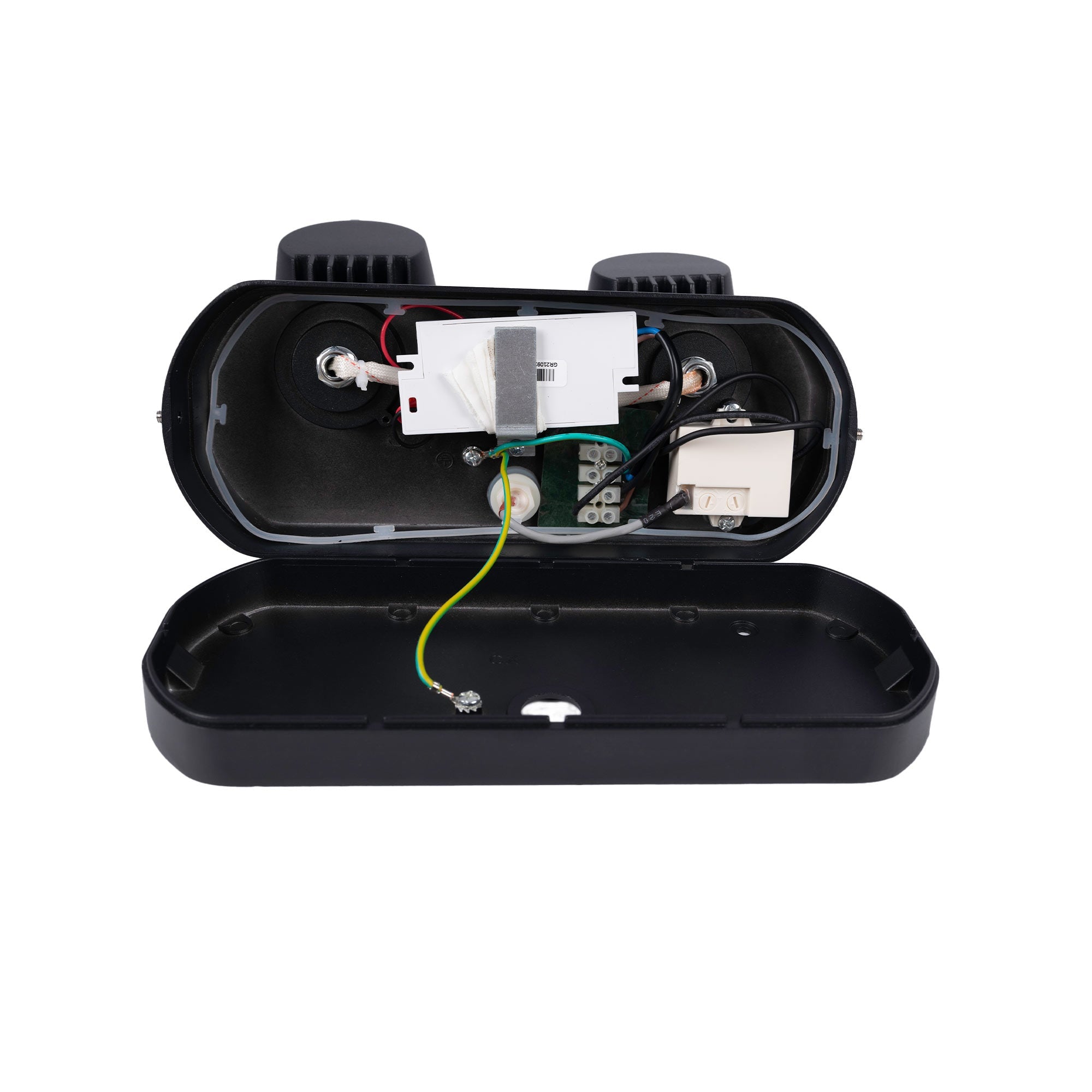 Aplique de pared exterior doble con sensor PIR "Tura" - 20,5W - Orientable - 3000K - IP54