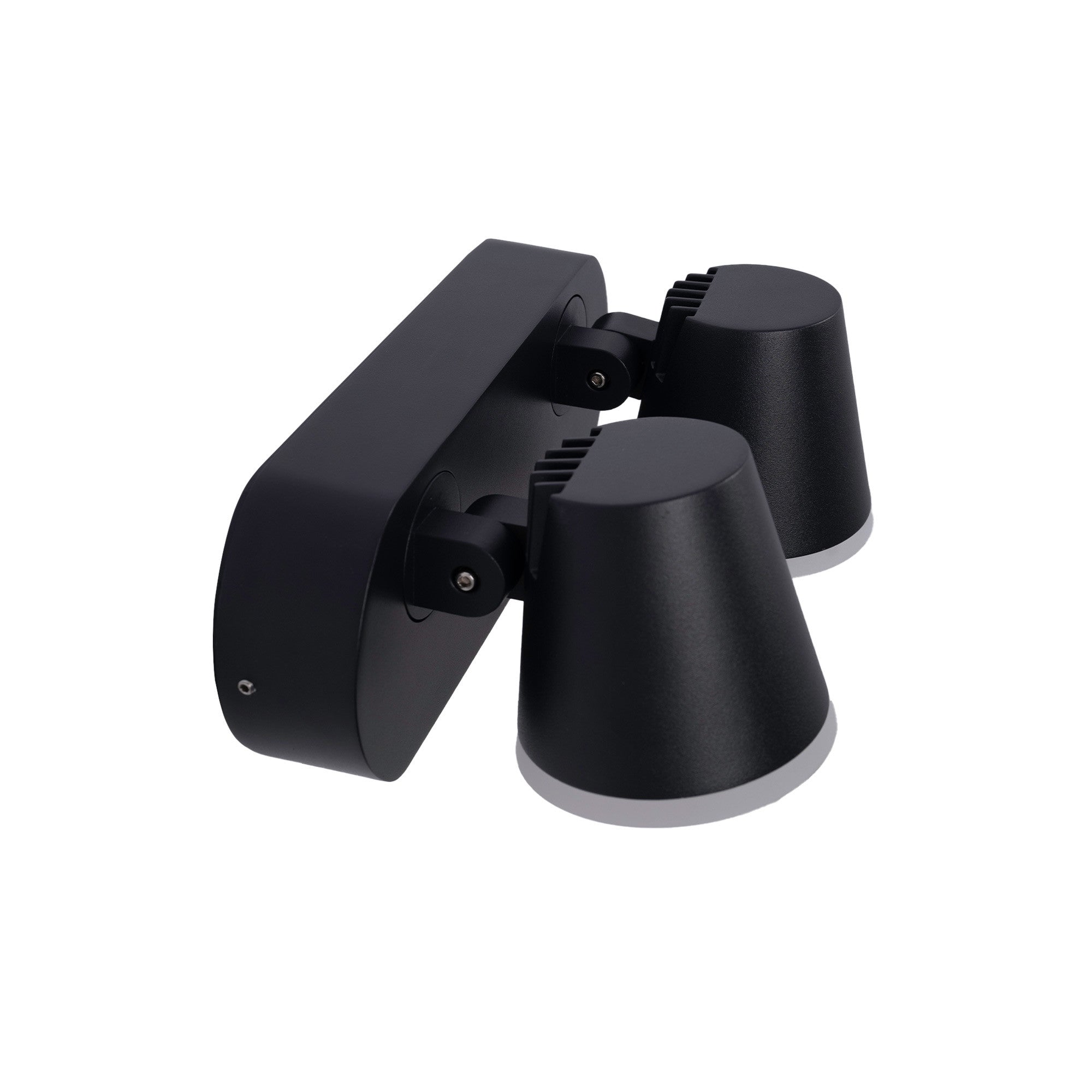 Aplique de pared exterior doble con sensor PIR "Tura" - 20,5W - Orientable - 3000K - IP54