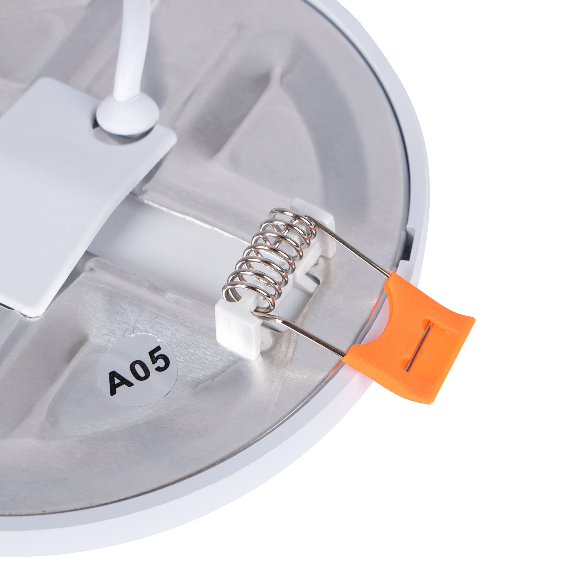 Downlight LED circular empotrable 8W - Diámetro de corte ajustable: Ø 50-90mm