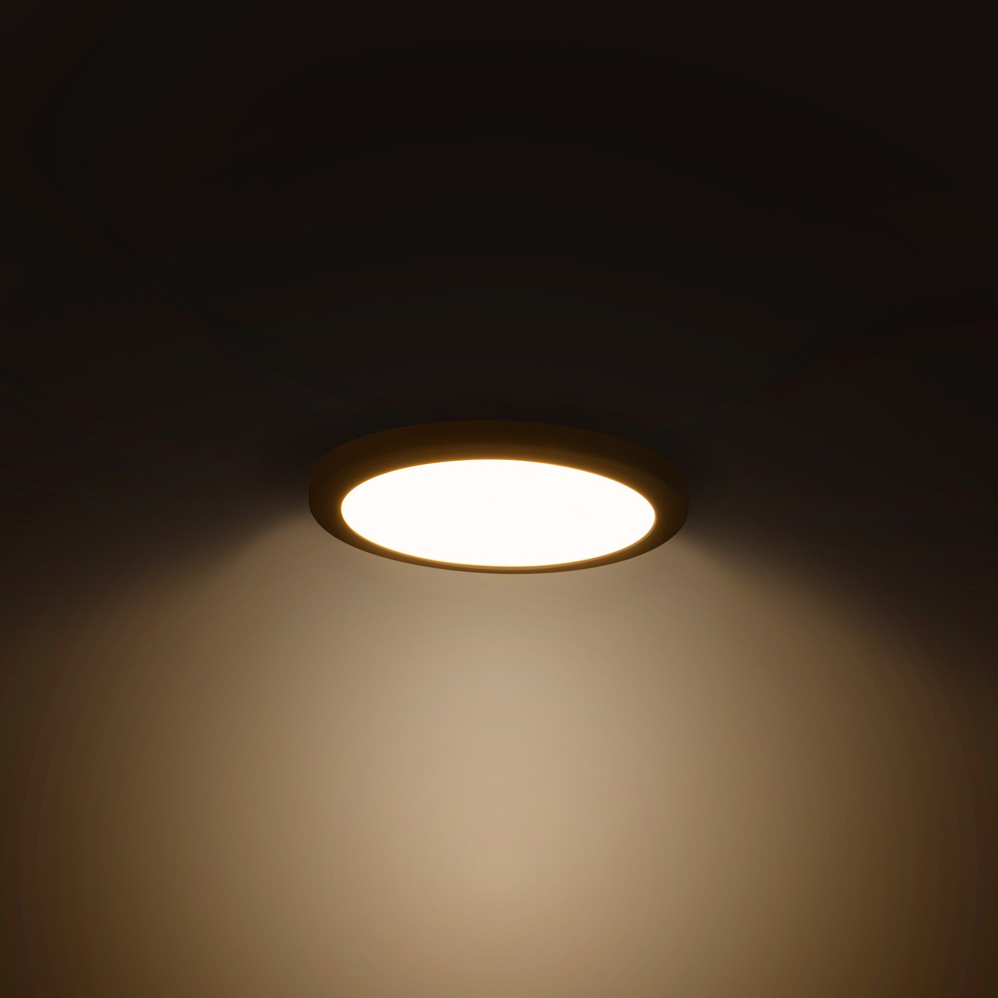 Downlight LED circular empotrable 8W - Diámetro de corte ajustable: Ø 50-90mm