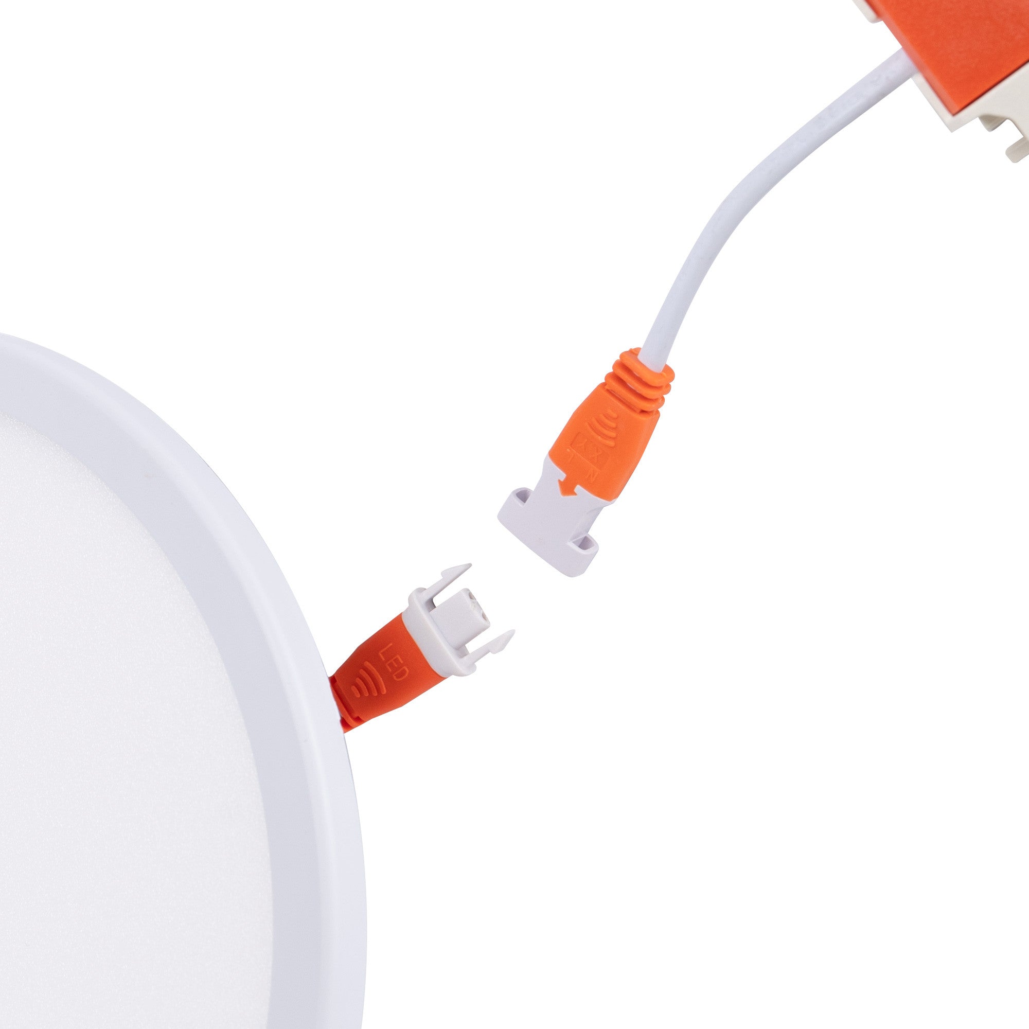 Downlight LED circular empotrable 15W - Diámetro de corte ajustable: Ø 50-140mm