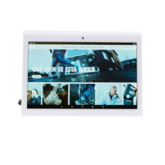 Display publicitario LCD de mesa 10.1'' con cámara - Pantalla doble - Táctil - Android 10