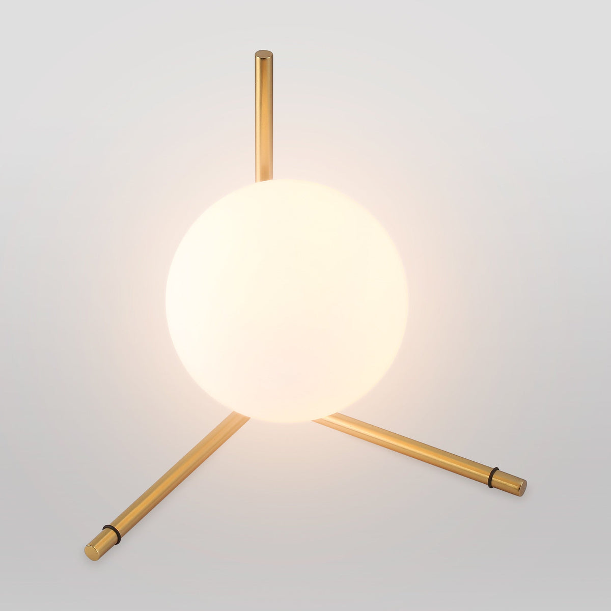 Lámpara de mesa bola cristal "RIPPER" - E27 - Ø 15cm