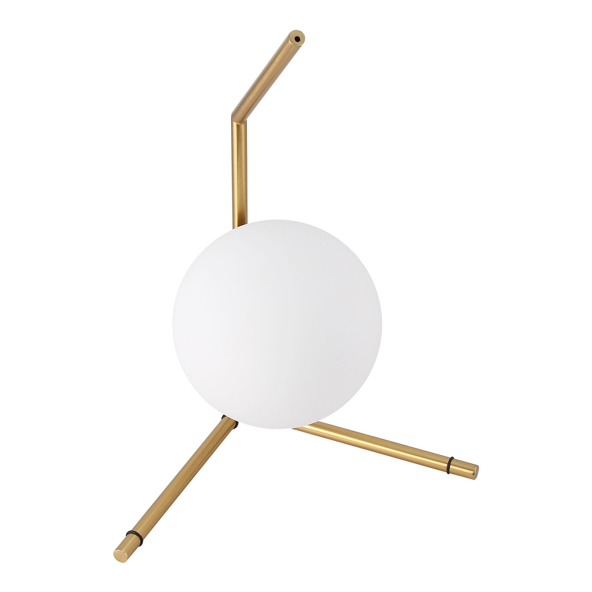 Lámpara de mesa bola cristal "Octo"