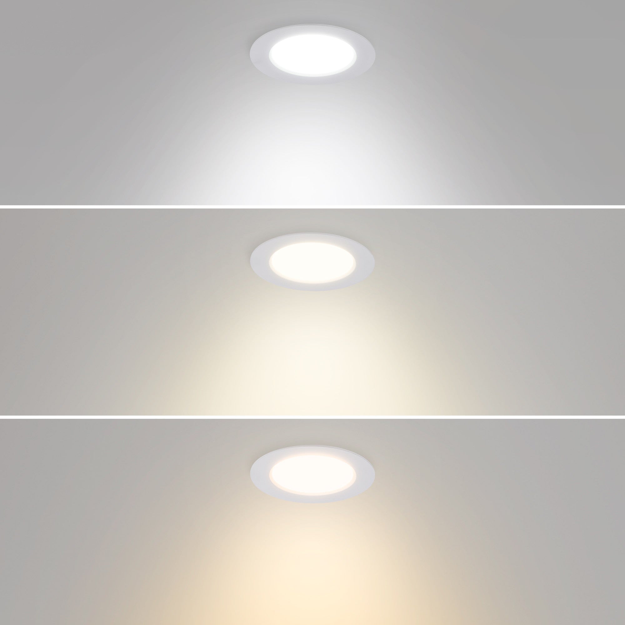 Downlight LED PRO 7W - CCT - 148lm/W - IP54 - UGR19 - Corte ø75mm