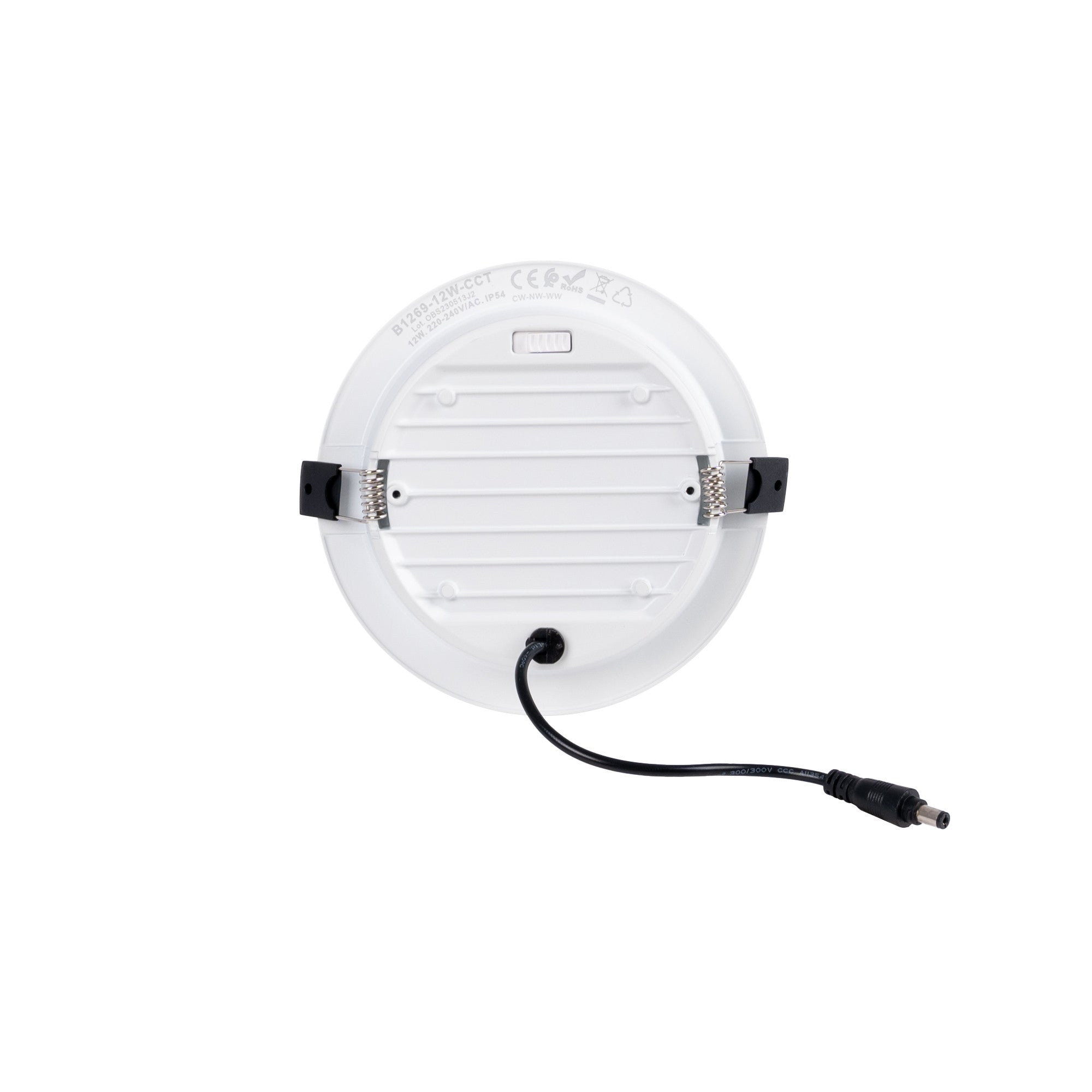 Downlight PRO 12W - CCT - 148lm/W - IP54 - UGR19 - Corte ø120mm