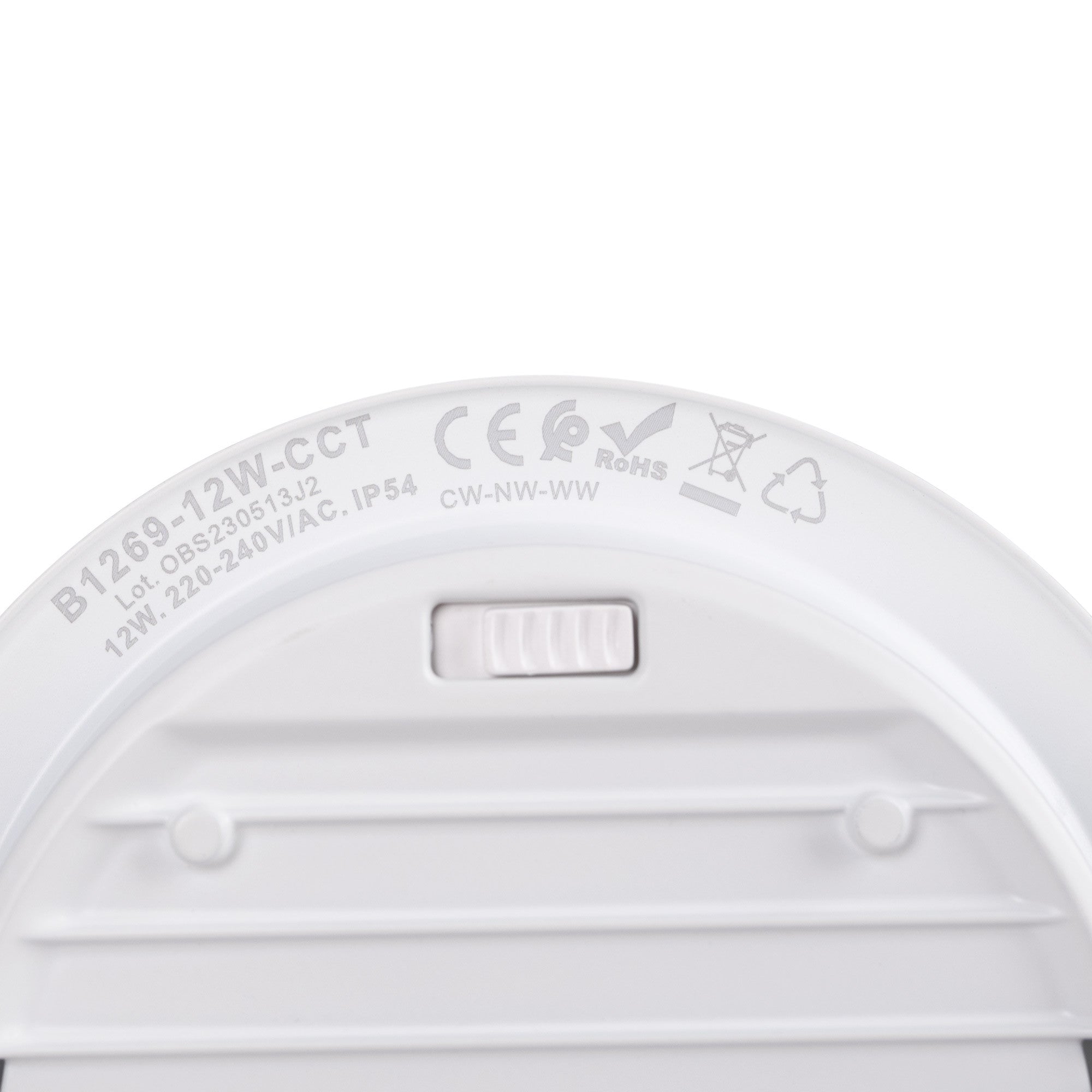 Downlight PRO 12W - CCT - 148lm/W - IP54 - UGR19 - Corte ø120mm