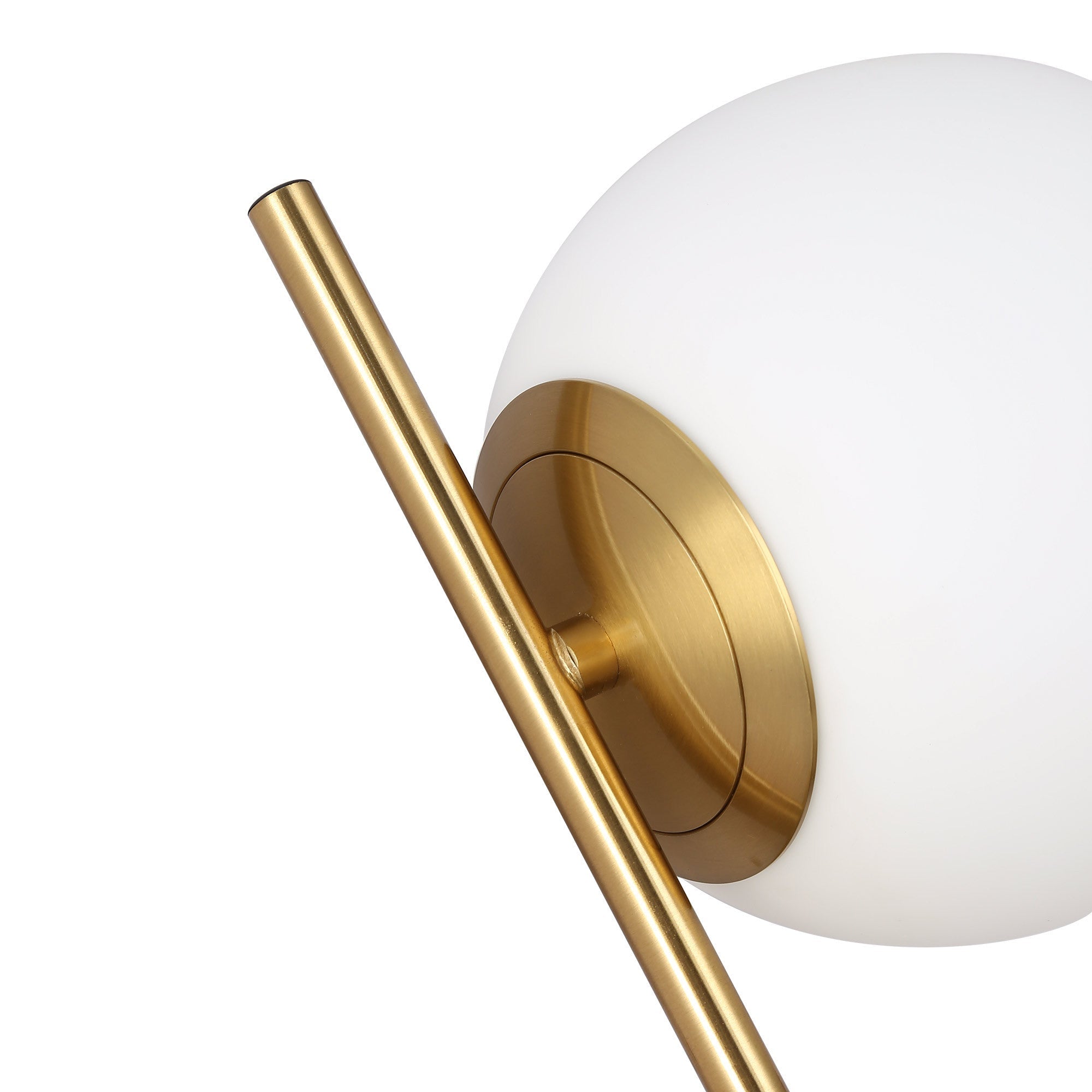 Aplique de pared doble bola cristal "Double"