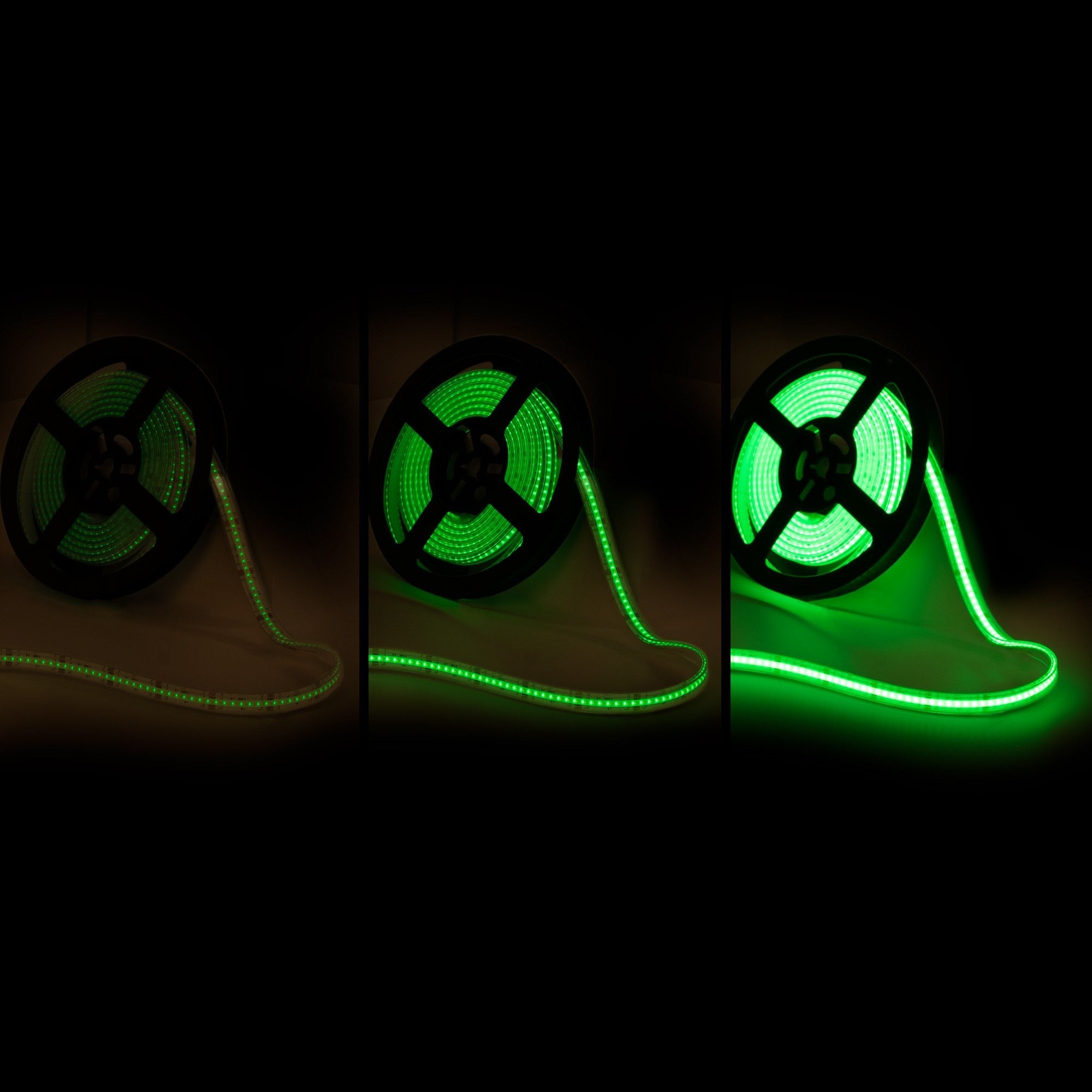 Tira LED COB 24V DC - RGB - 12W/m - 12mm - IP67 - Rollo de 5 metros - Corte c/33mm