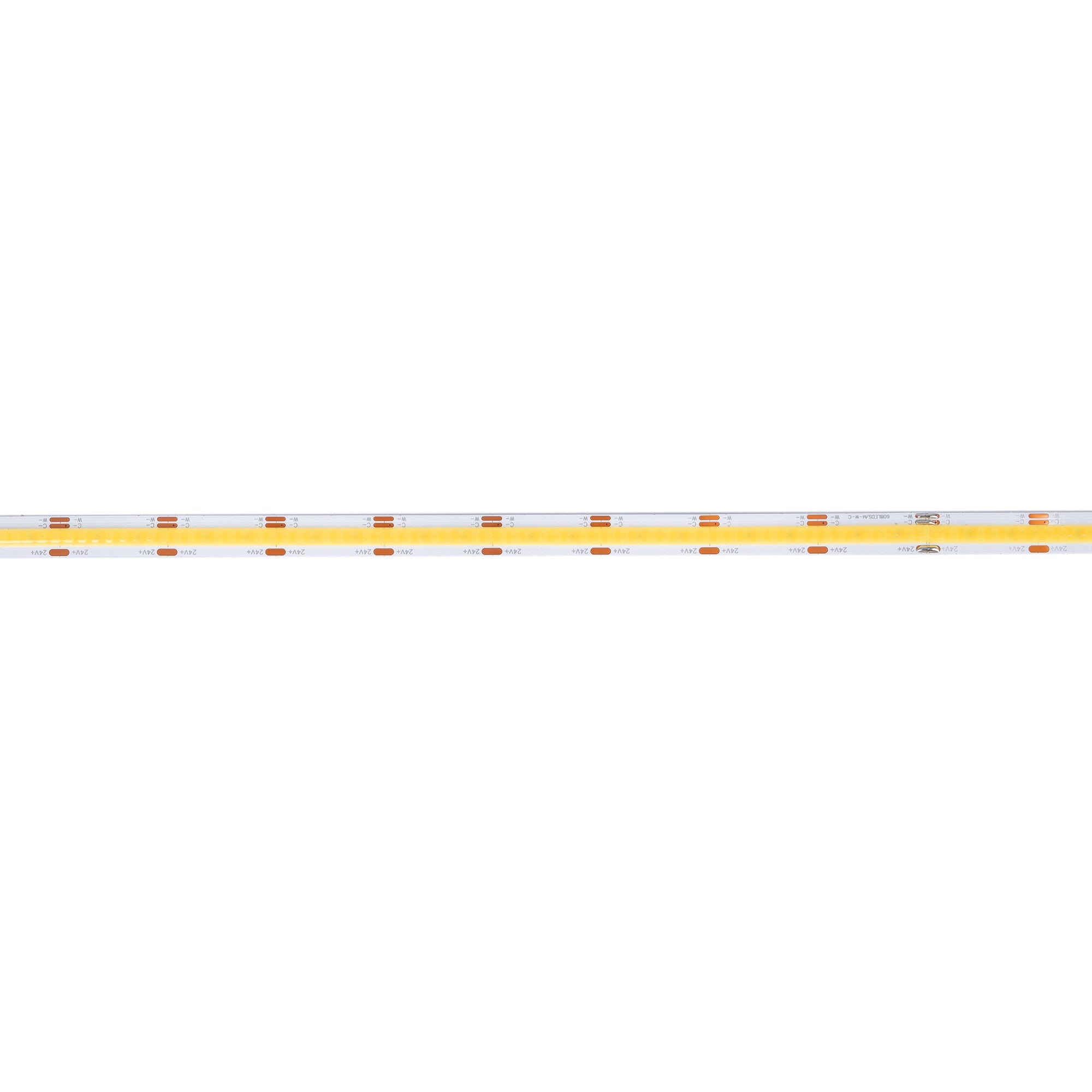 Tira LED COB 24V DC - CCT - 14W/m - 10mm - IP20 - Rollo de 5 metros - Corte cada 26mm