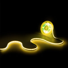Tira LED COB 24V DC - RGB - 12W/m - 10mm - IP20 - Rollo de 5 metros - Corte c/33mm