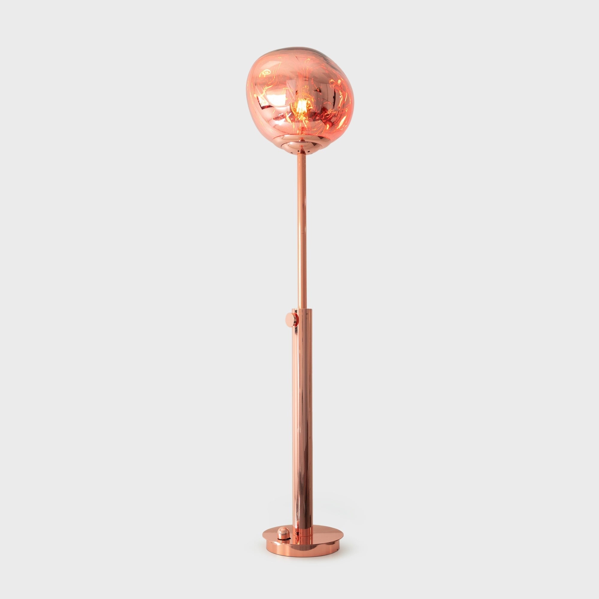Lámpara de pie de diseño "Ana" - Altura regulable - Color cobre