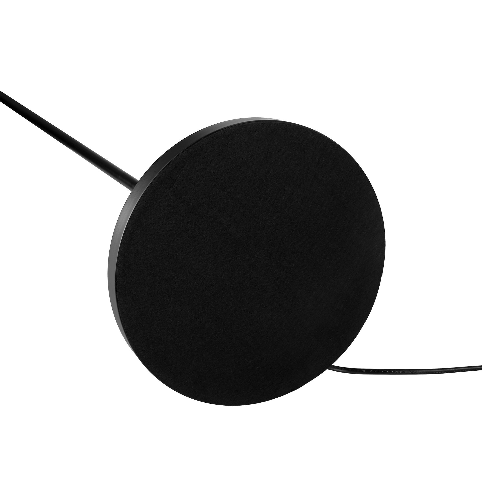 Lámpara de pie de diseño "Olivia" Negro