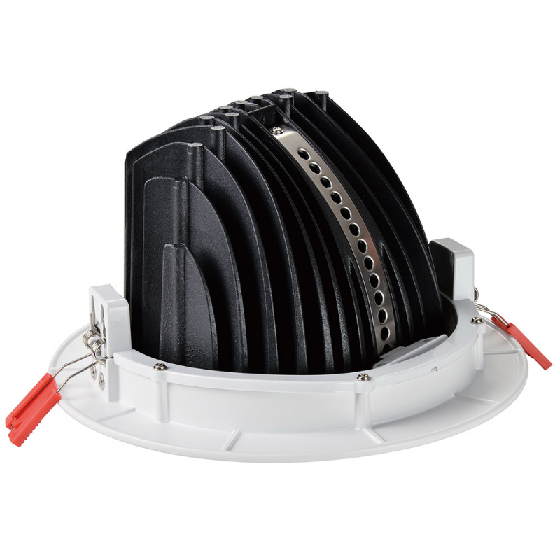 Downlight LED COB CCT 42W - CRI90 - Chip Bridgelux - Driver Lifud - IP20 - Corte Ø 215mm