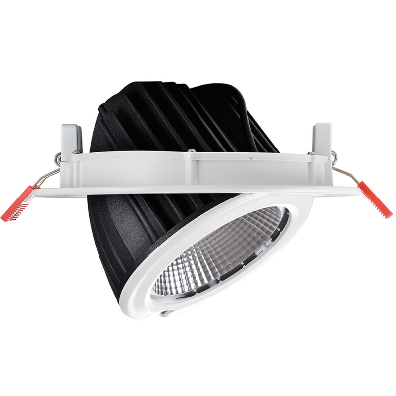 Downlight LED COB CCT 42W - CRI90 - Chip Bridgelux - Driver Lifud - IP20 - Corte Ø 215mm