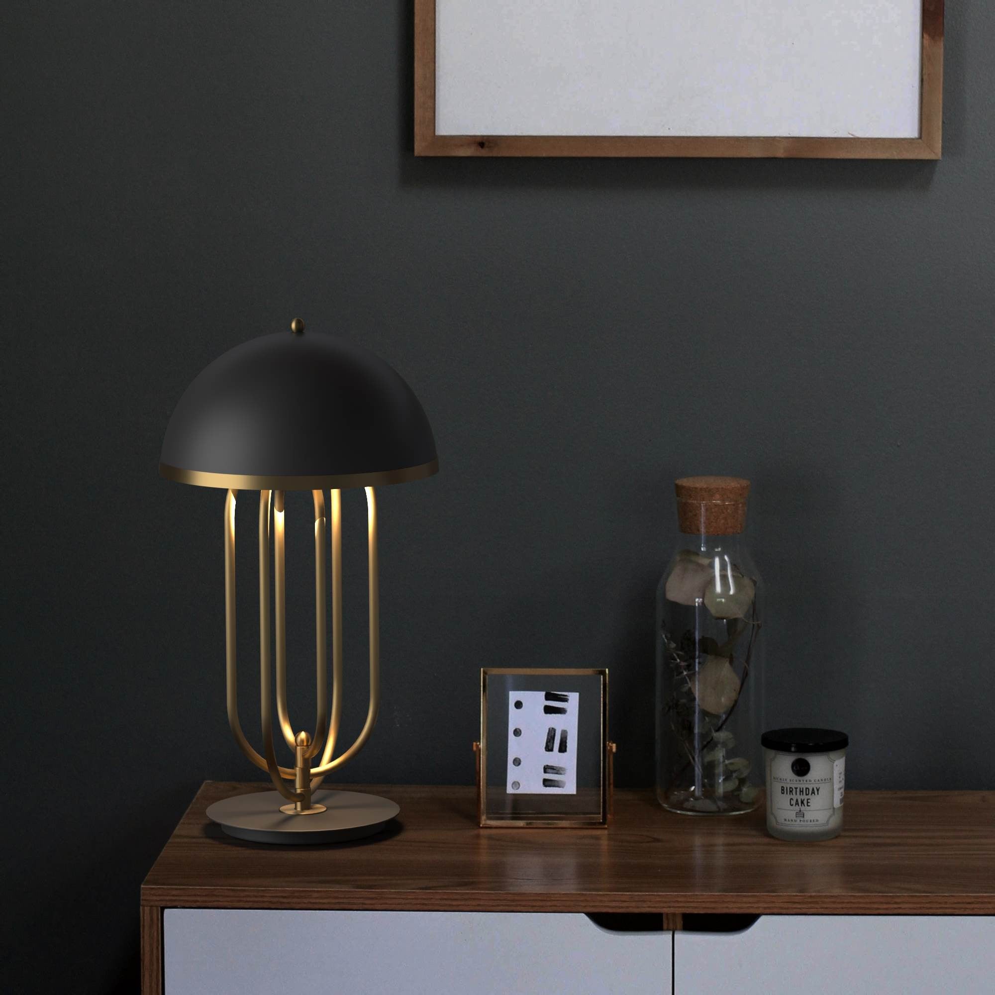 Lámpara de mesa de diseño "Lindsay"