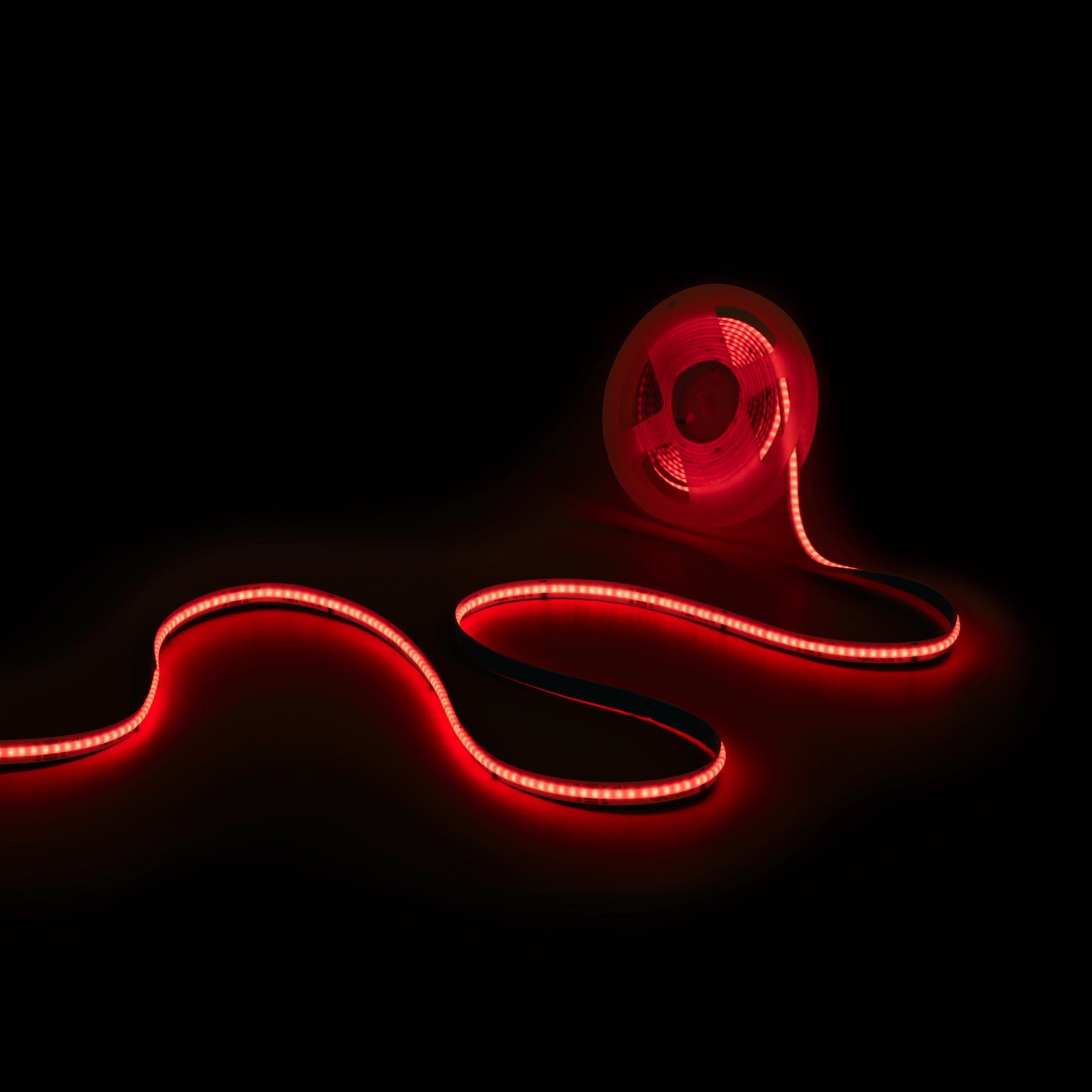 Tira LED COB RGB inteligente IC 24V DC - 12W/m - IP20 - 630ch/m - Ancho 10mm - 5 metros