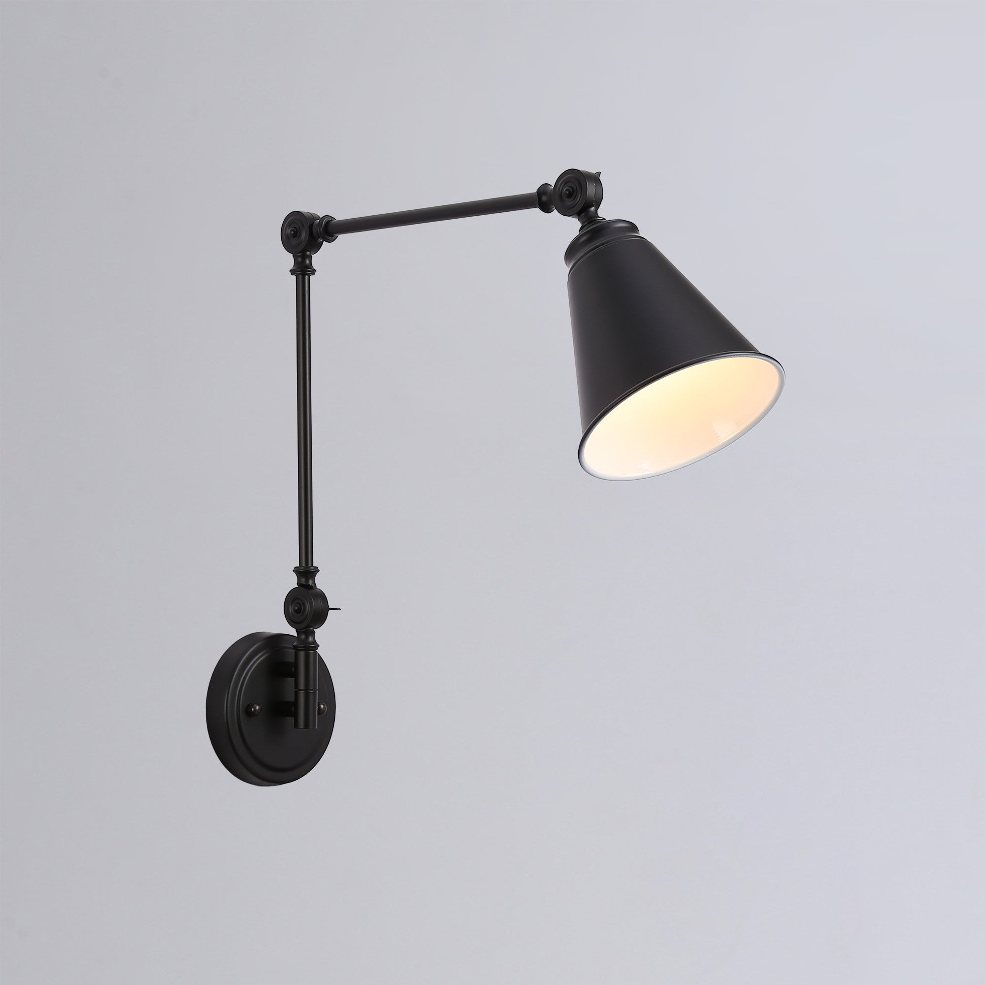 Aplique de pared vintage orientable "Tika"