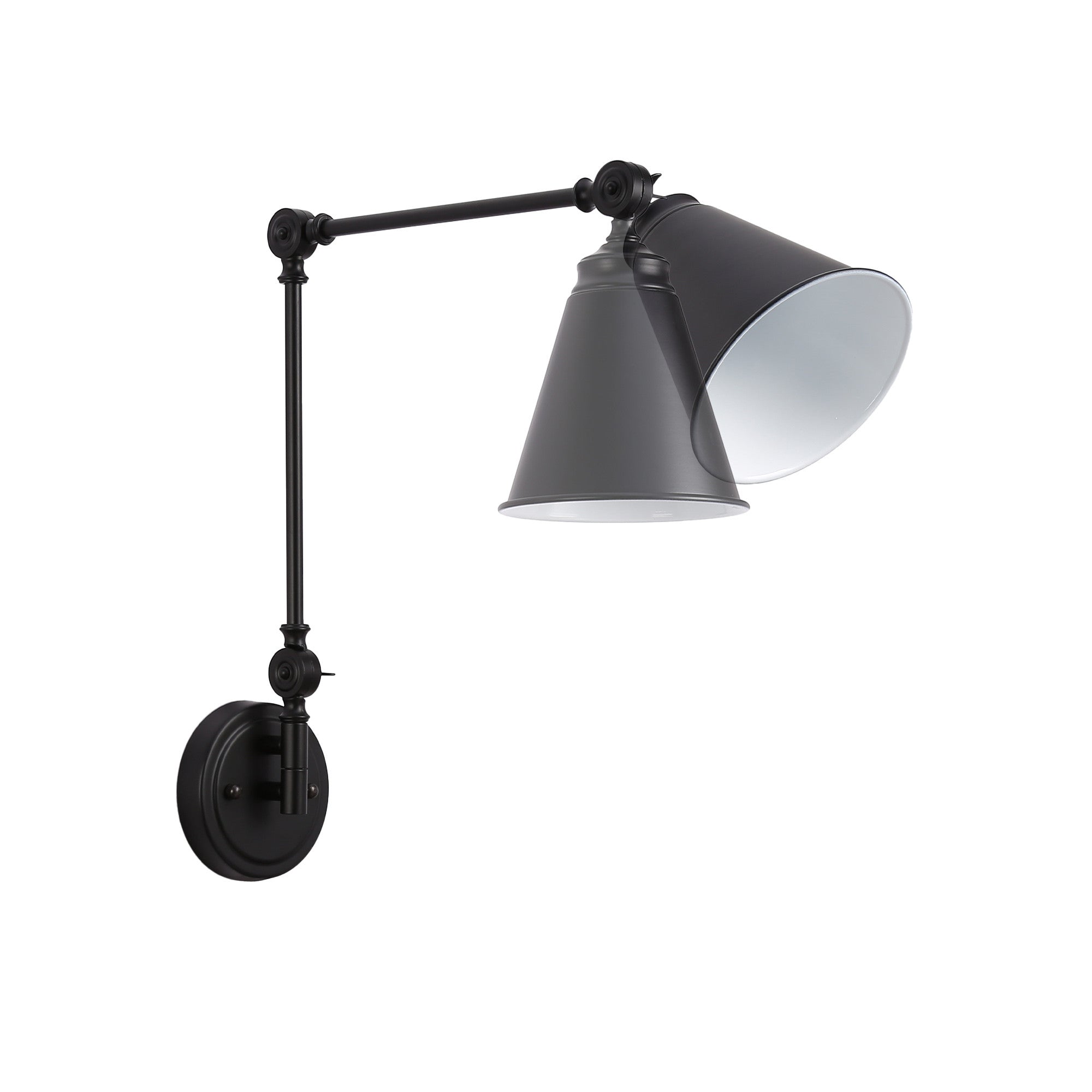 Aplique de pared vintage orientable "Tika"