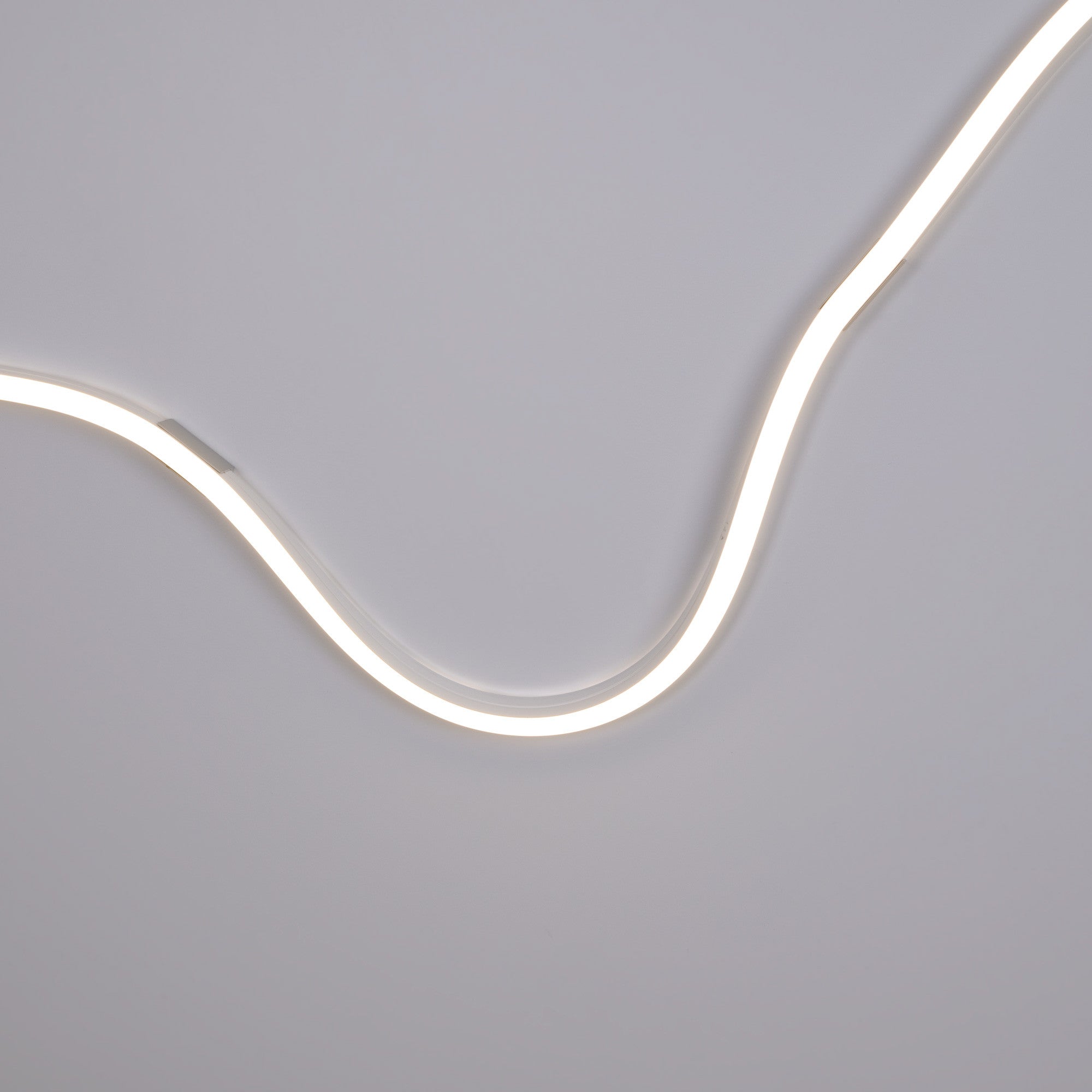 Neón LED flexible monocolor 24V DC - 10x10mm - 5 metros - Kit completo - IP67 - 10W/m