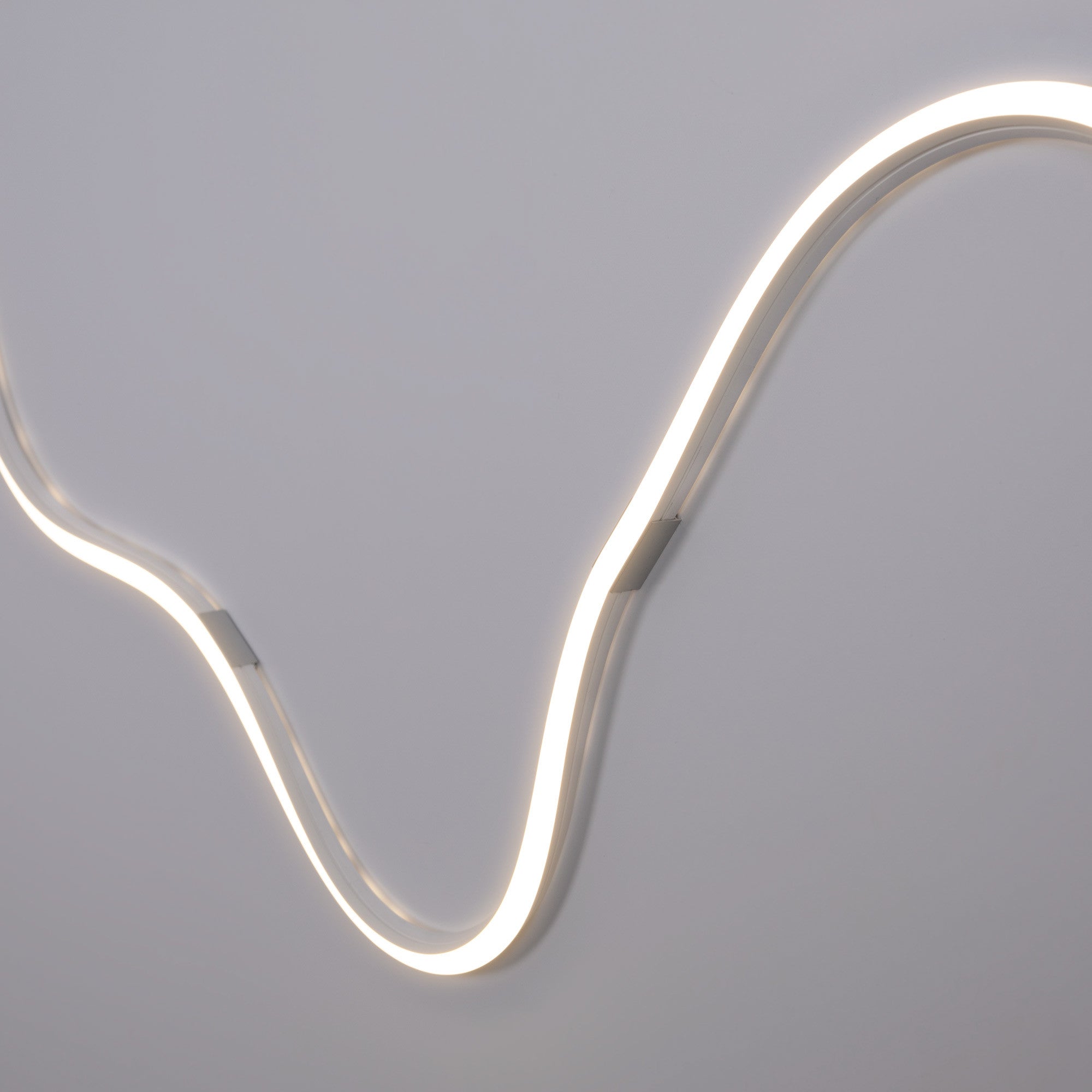 Neón LED flexible monocolor 24V DC - 10x10mm - 5 metros - Kit completo - IP67 - 10W/m