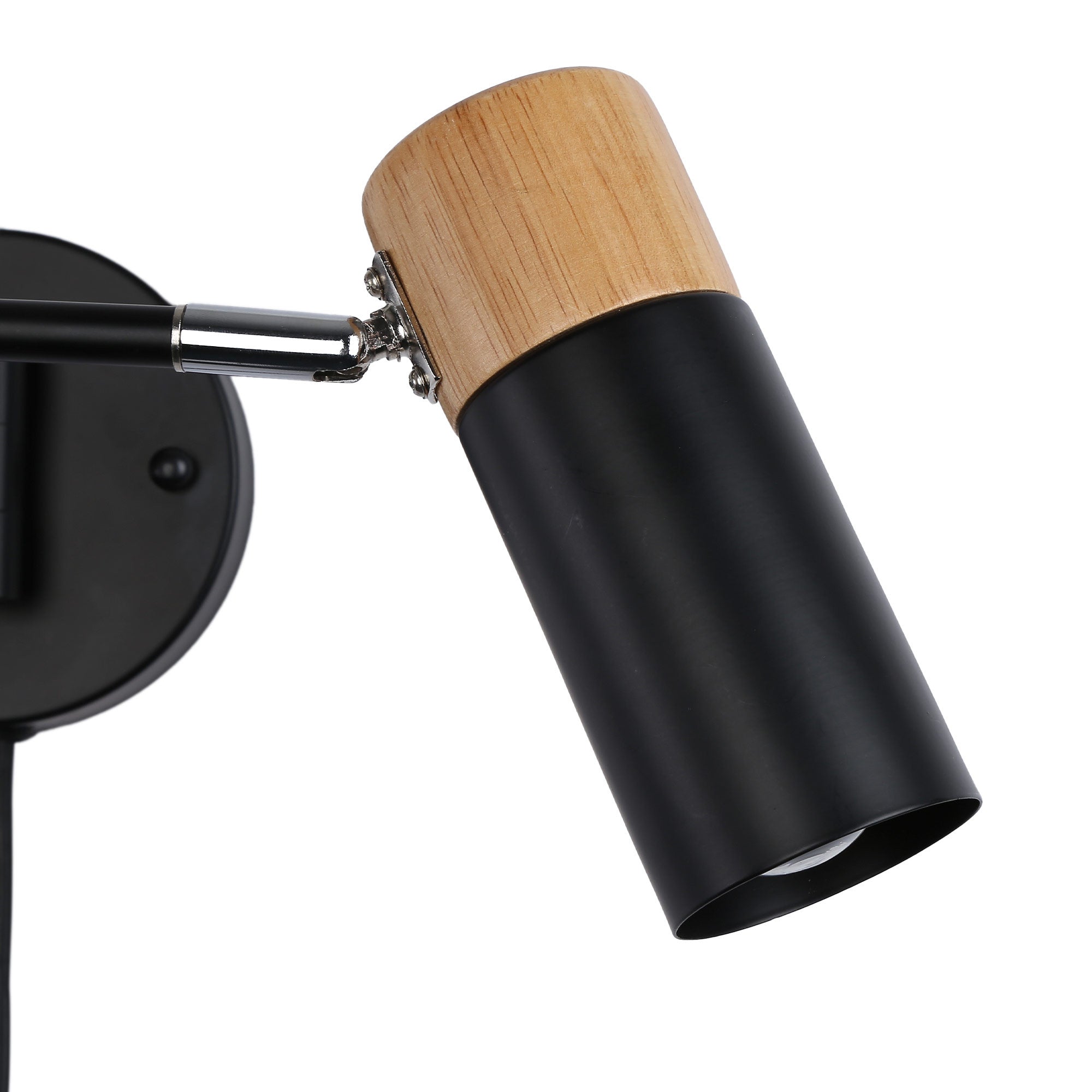 Aplique de pared extensible con cable y enchufe "Logan"
