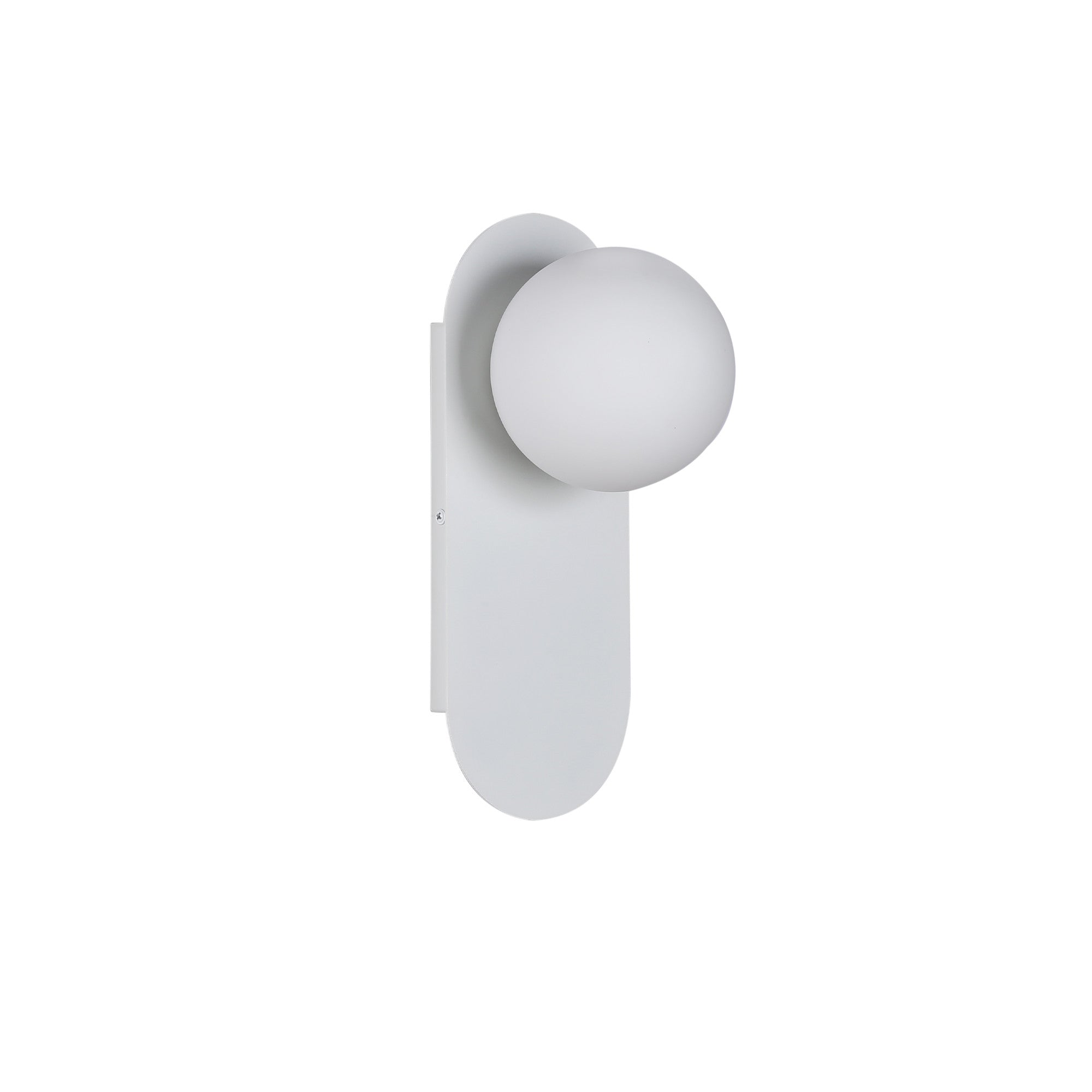 Aplique de pared bola cristal "Brian" - E27