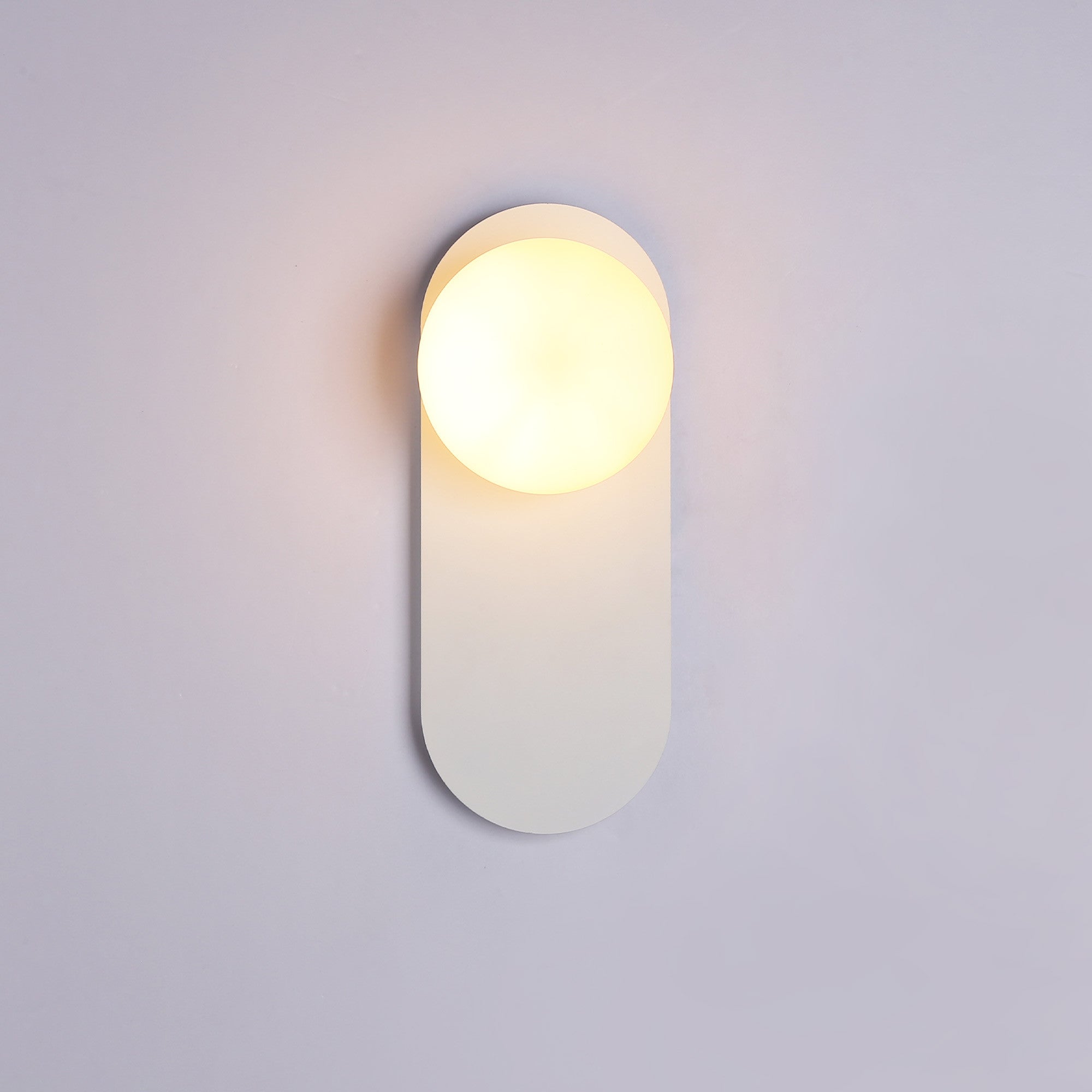 Aplique de pared bola cristal "Brian" - E27