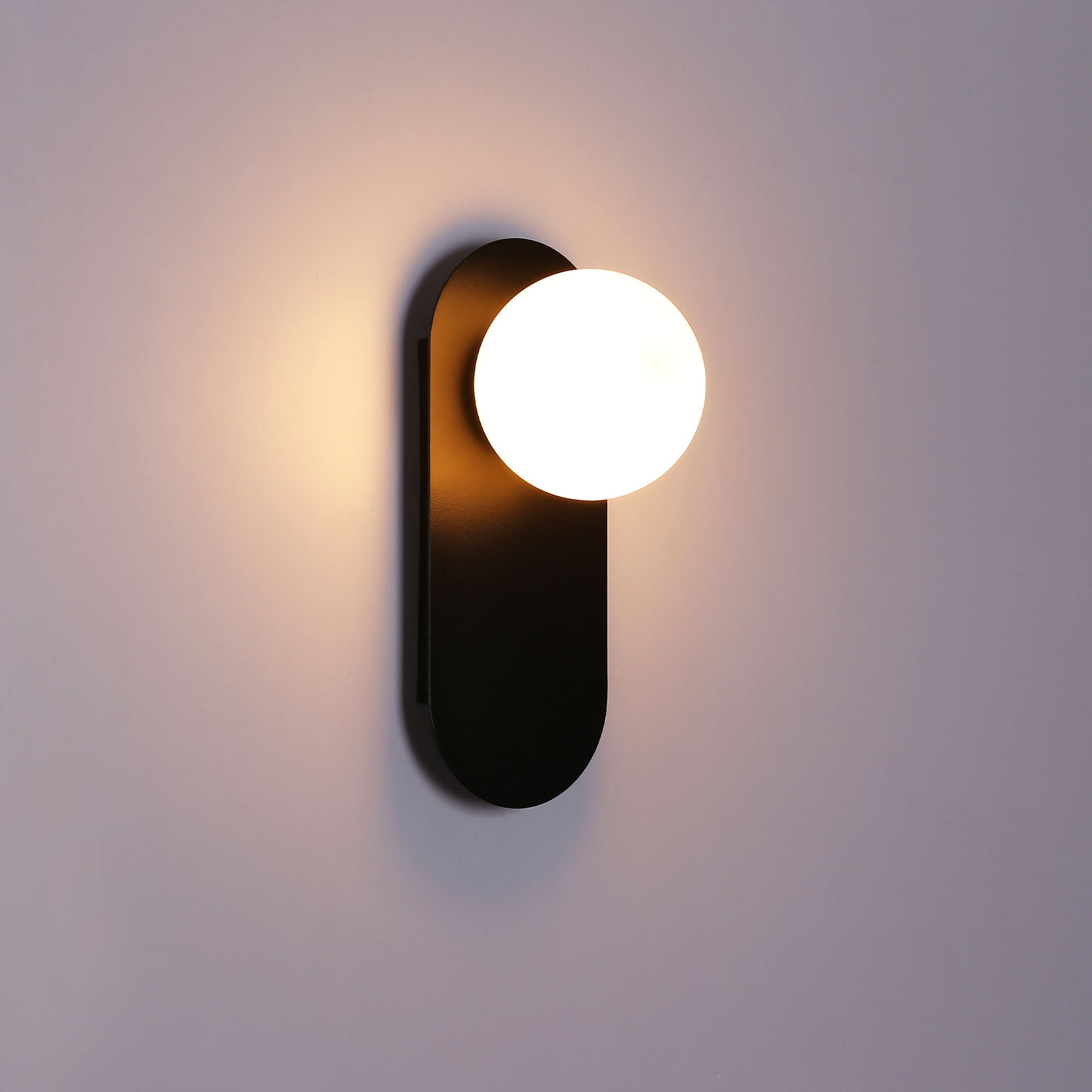 Aplique de pared bola cristal "Brian" - E27