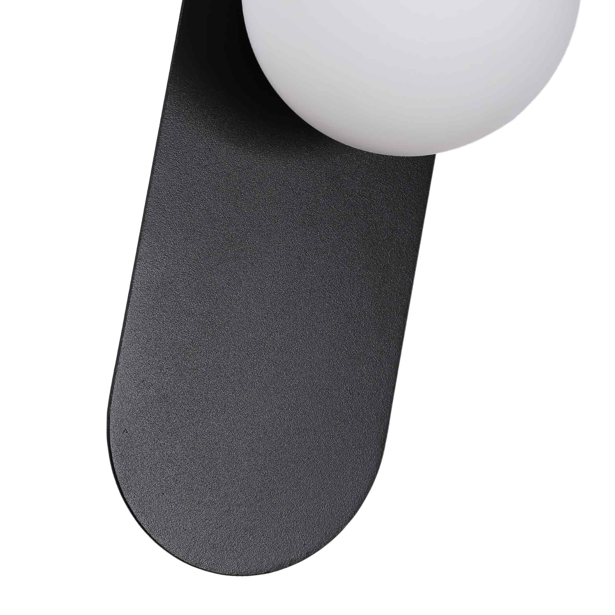 Aplique de pared bola cristal "Brian" - E27