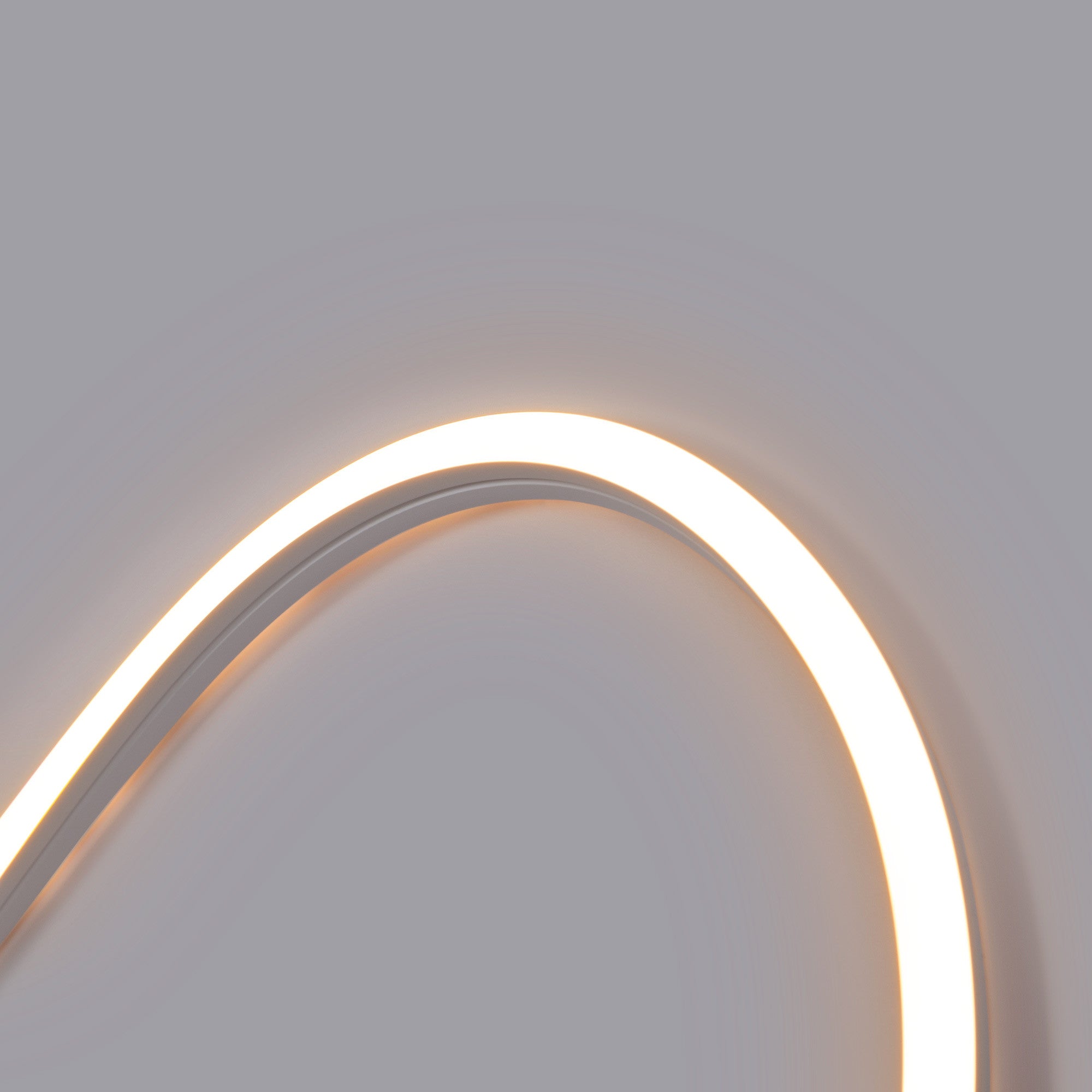 Neón LED flexible monocolor 24V DC - 10x10mm - 5 metros - Kit completo - IP67 - 10W/m