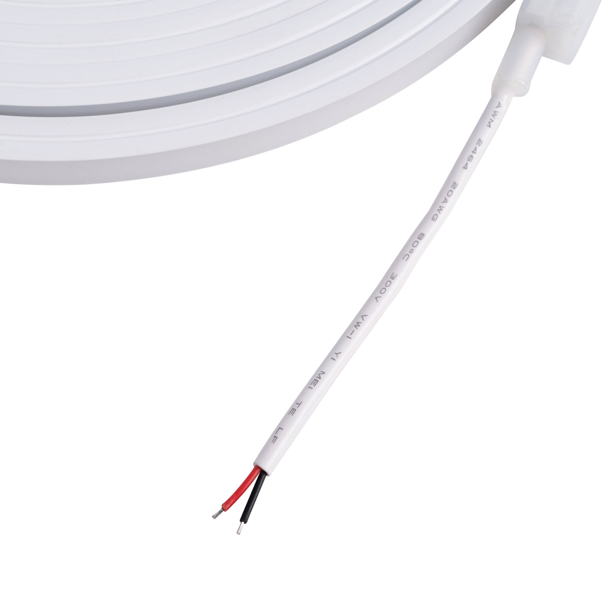 Neón LED flexible monocolor 24V DC - 10x10mm - 5 metros - Kit completo - IP67 - 10W/m
