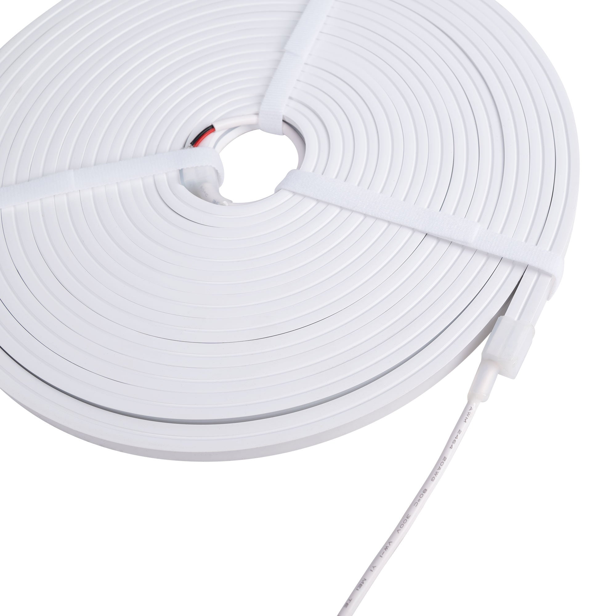 Neón LED flexible monocolor 24V DC - 10x10mm - 5 metros - Kit completo - IP67 - 10W/m