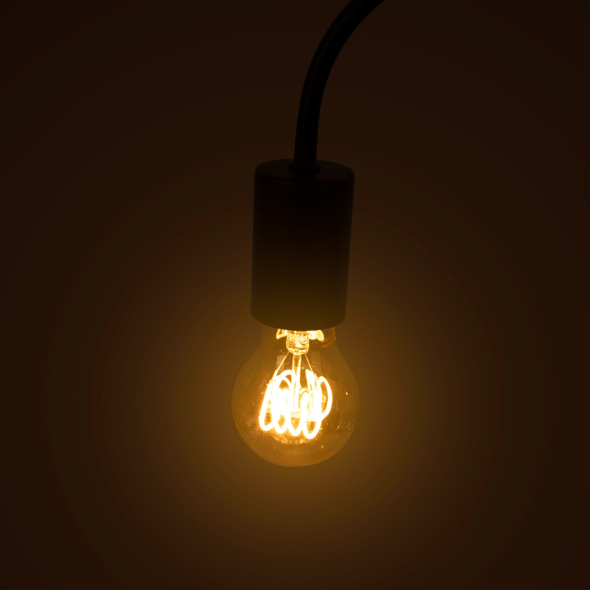 Bombilla LED filamento "Espiral" - E27 A60 - Regulable 4W - 2200K
