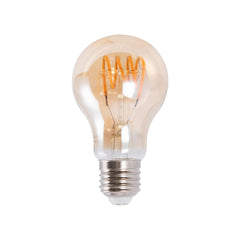 Bombilla LED filamento "Espiral" - E27 A60 - Regulable 4W - 2200K