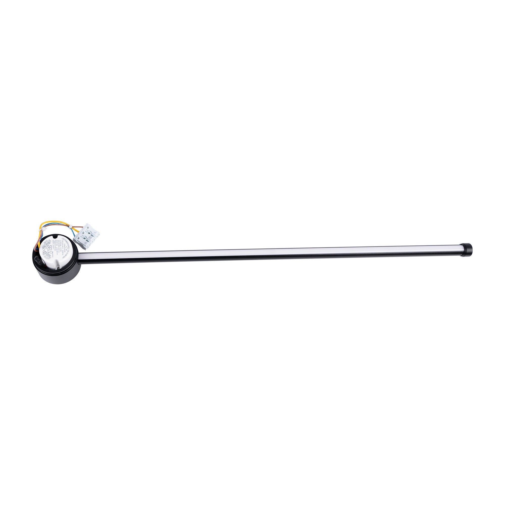 Aplique de pared minimalista lineal "KENDA-R" 10W - Rotatorio 360º - Blanco Cálido