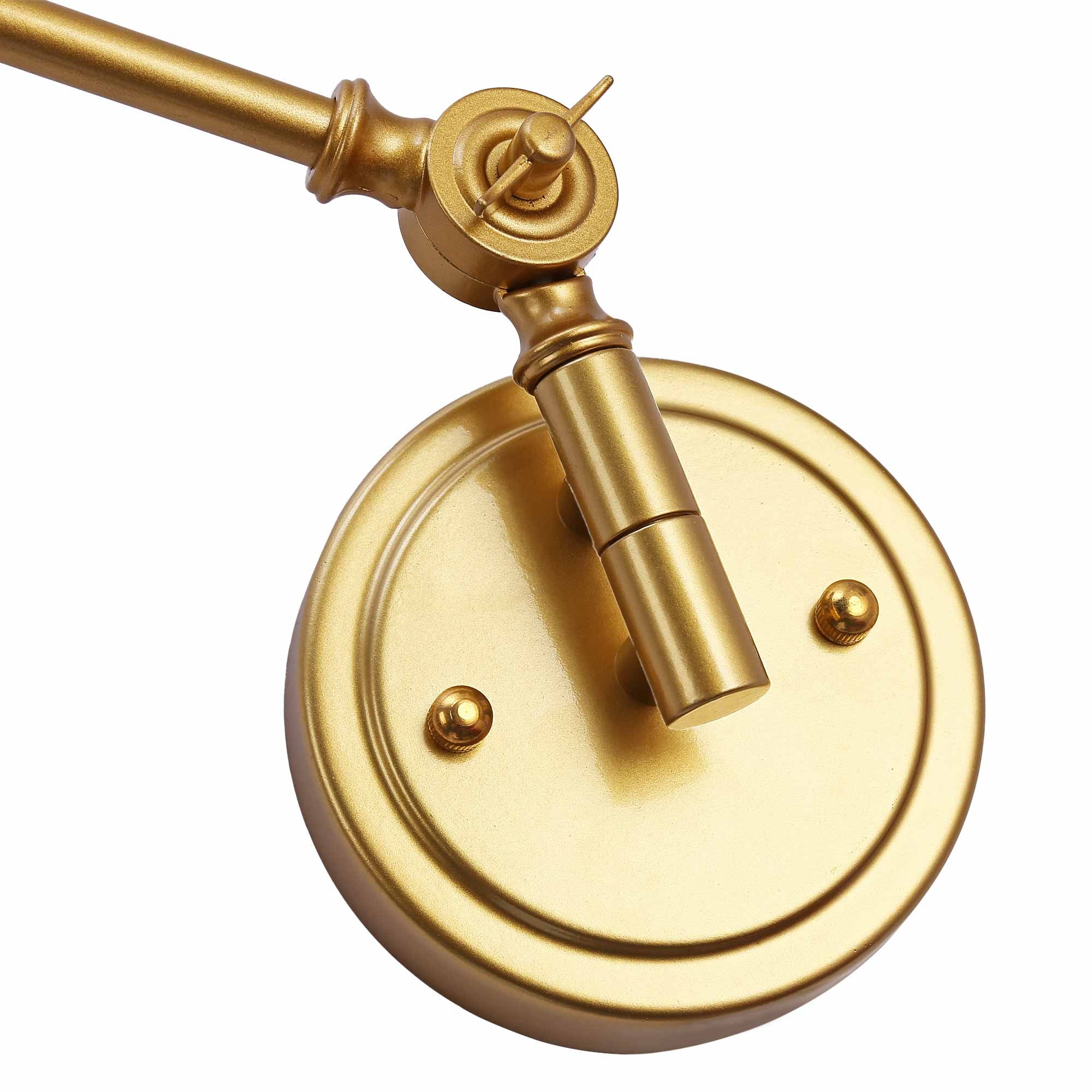 Aplique de pared vintage orientable "Wallen"