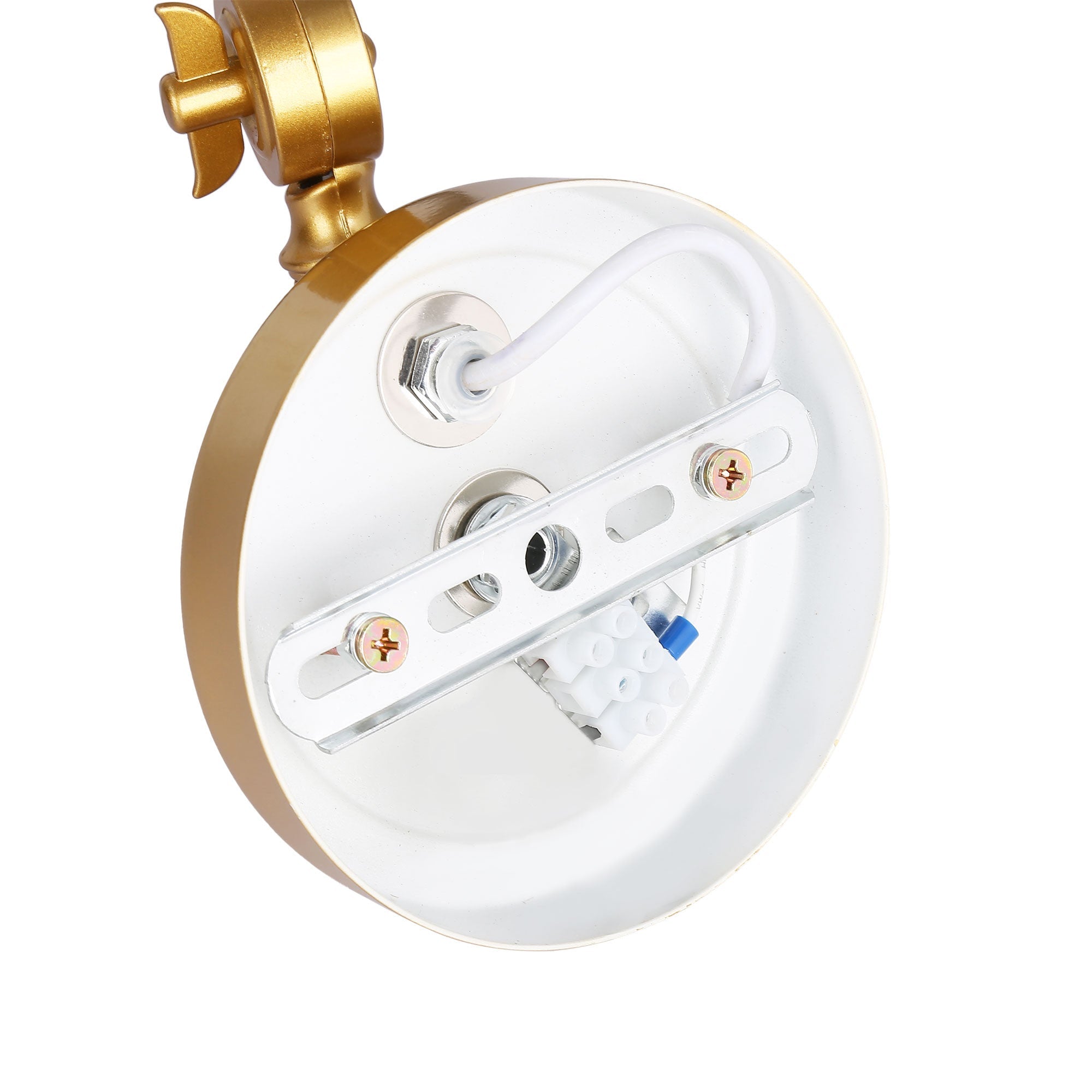 Aplique de pared vintage orientable "Wallen"
