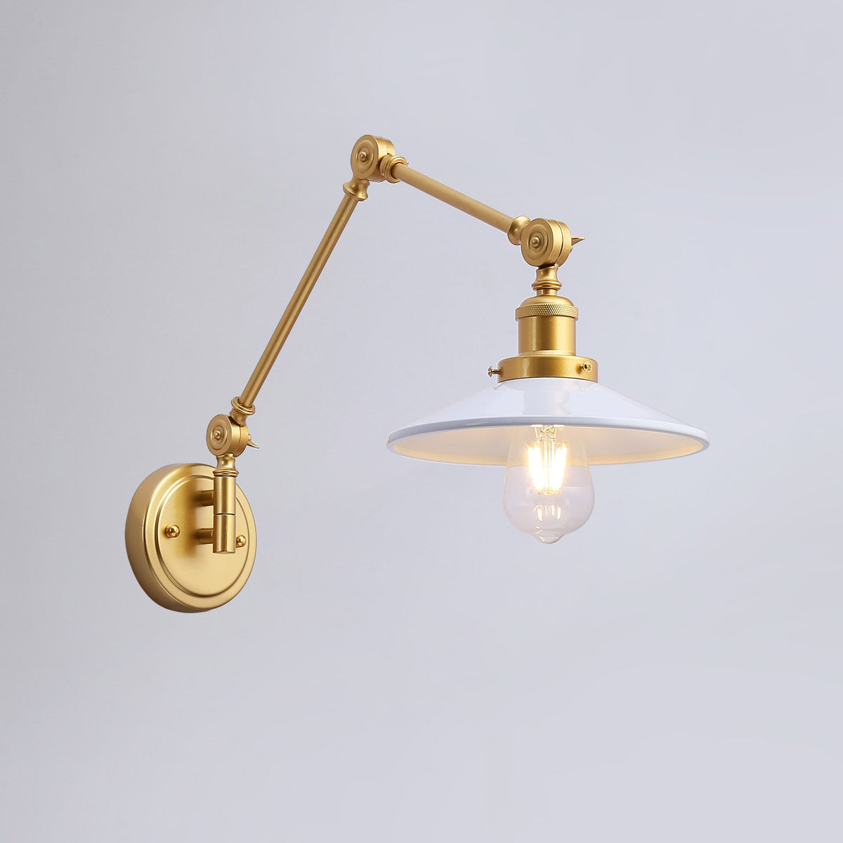 Aplique de pared vintage orientable "Wallen"