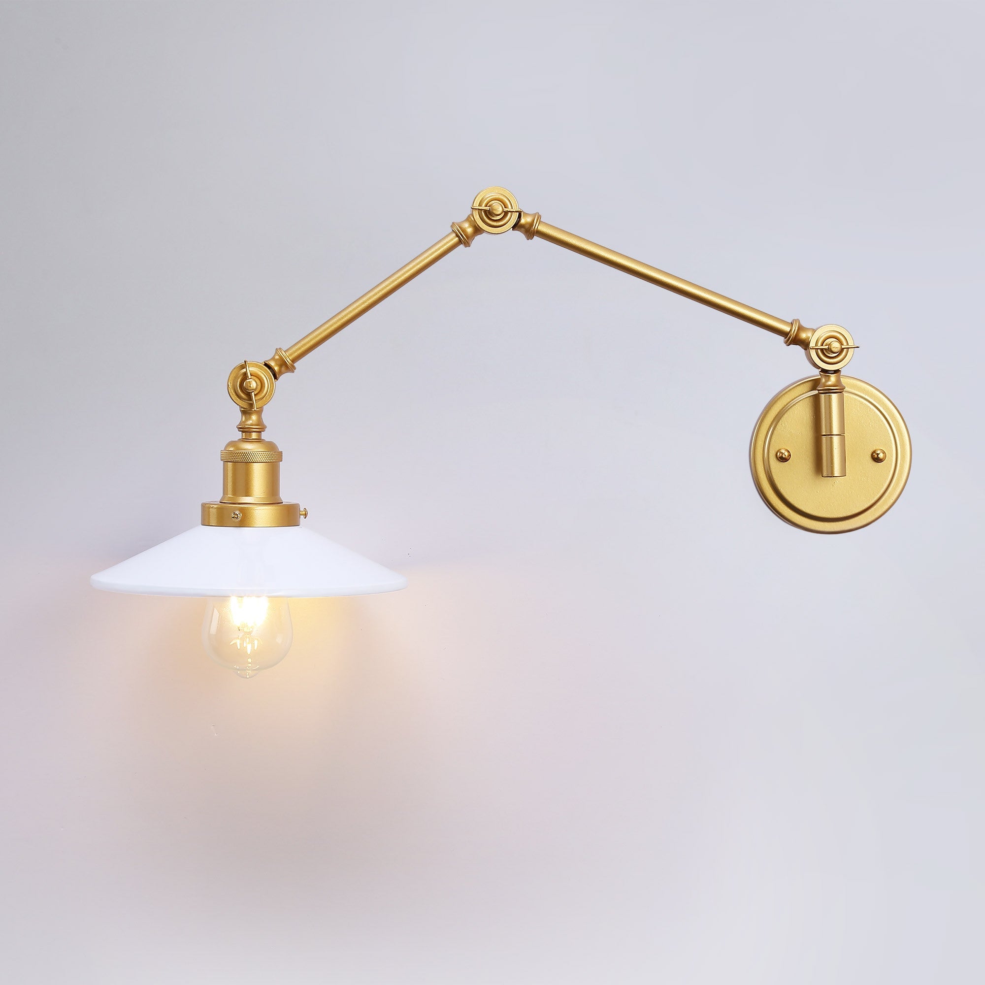Aplique de pared vintage orientable "Wallen"