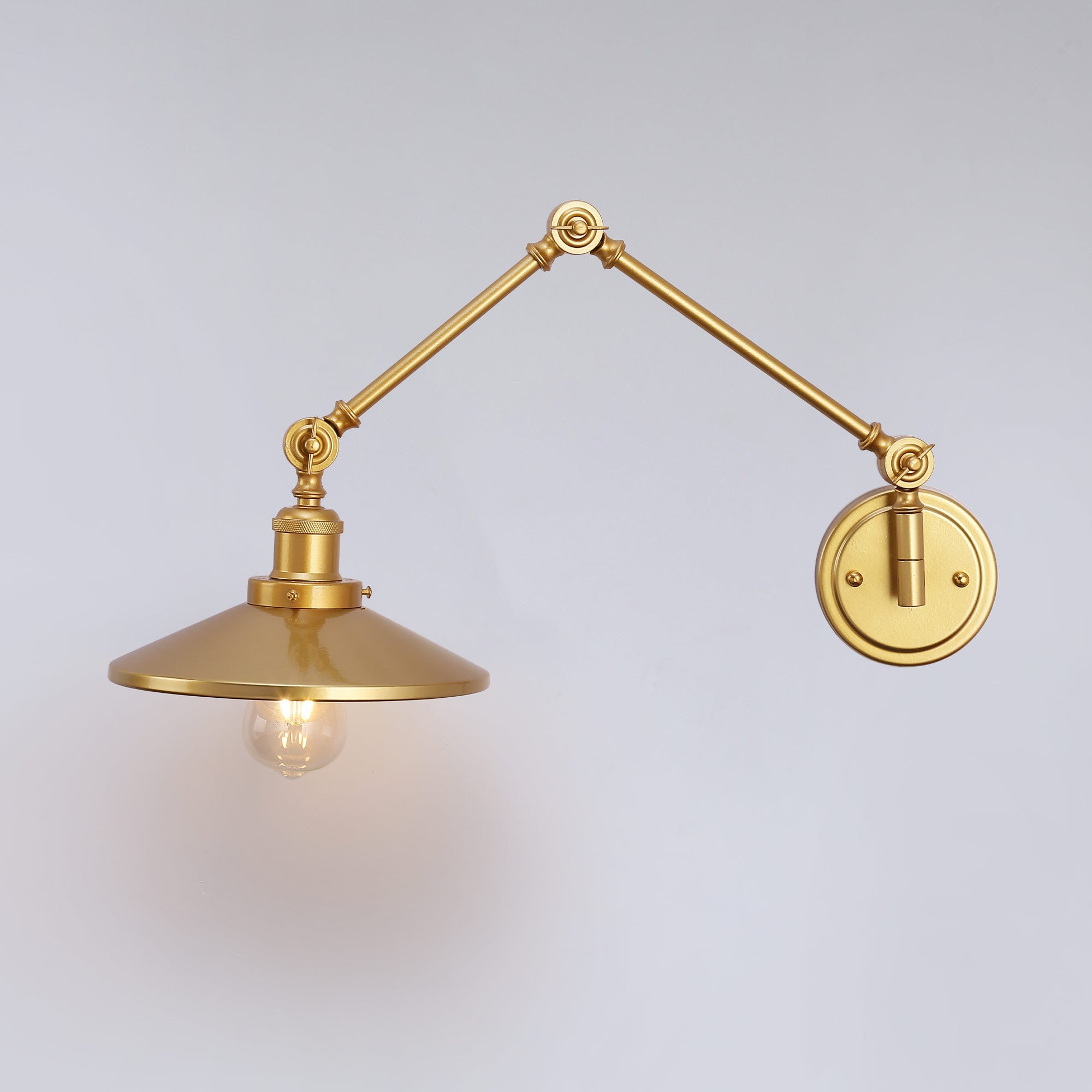 Aplique de pared vintage orientable "Wallen"