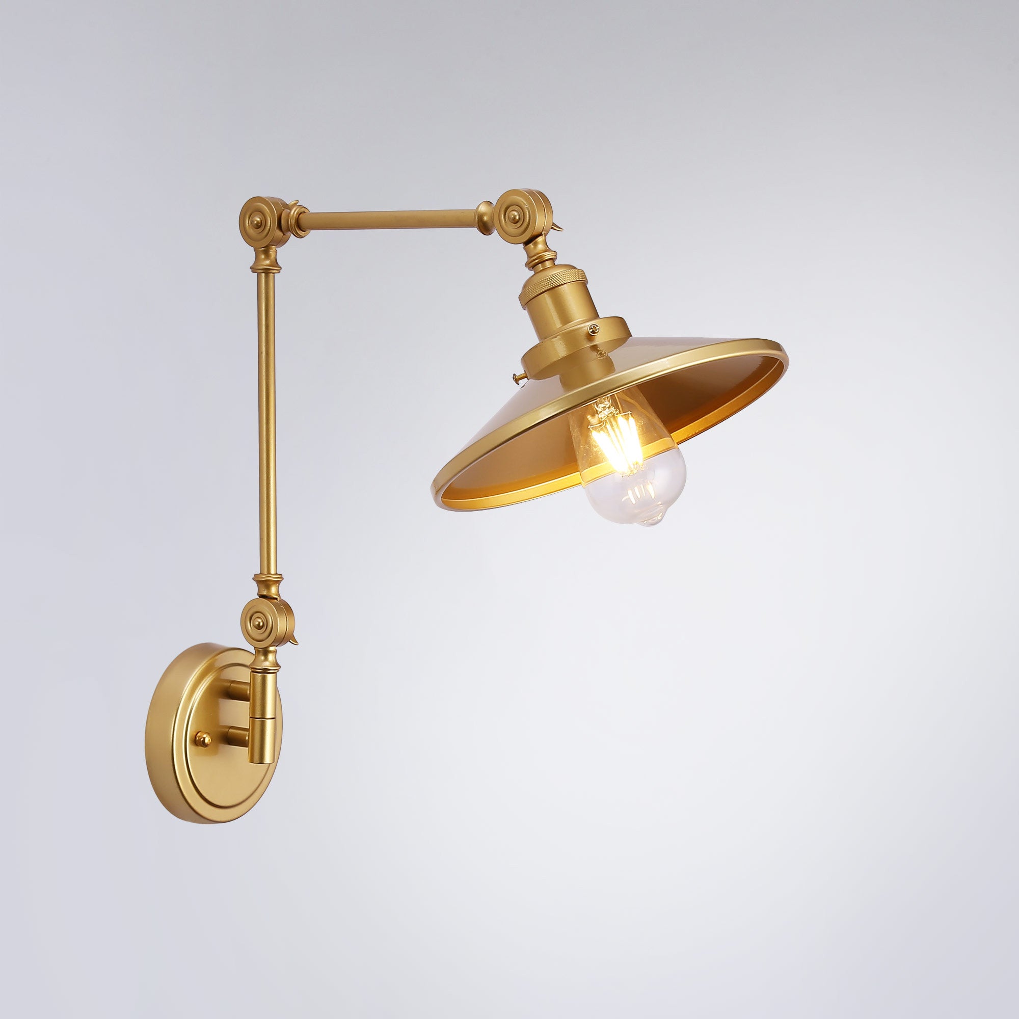 Aplique de pared vintage orientable "Wallen"