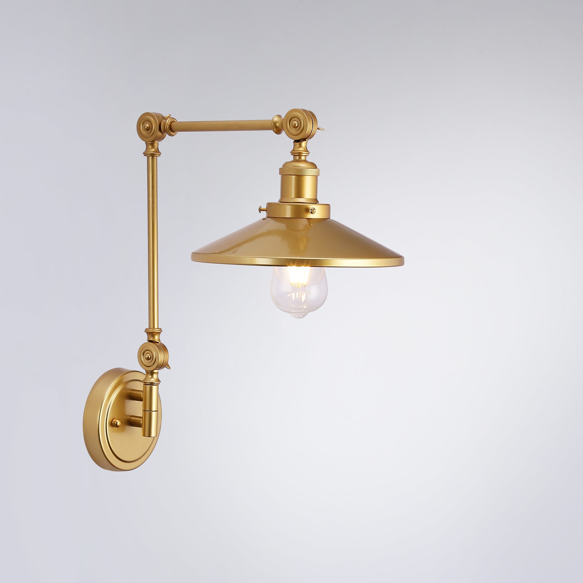 Aplique de pared vintage orientable "Wallen"