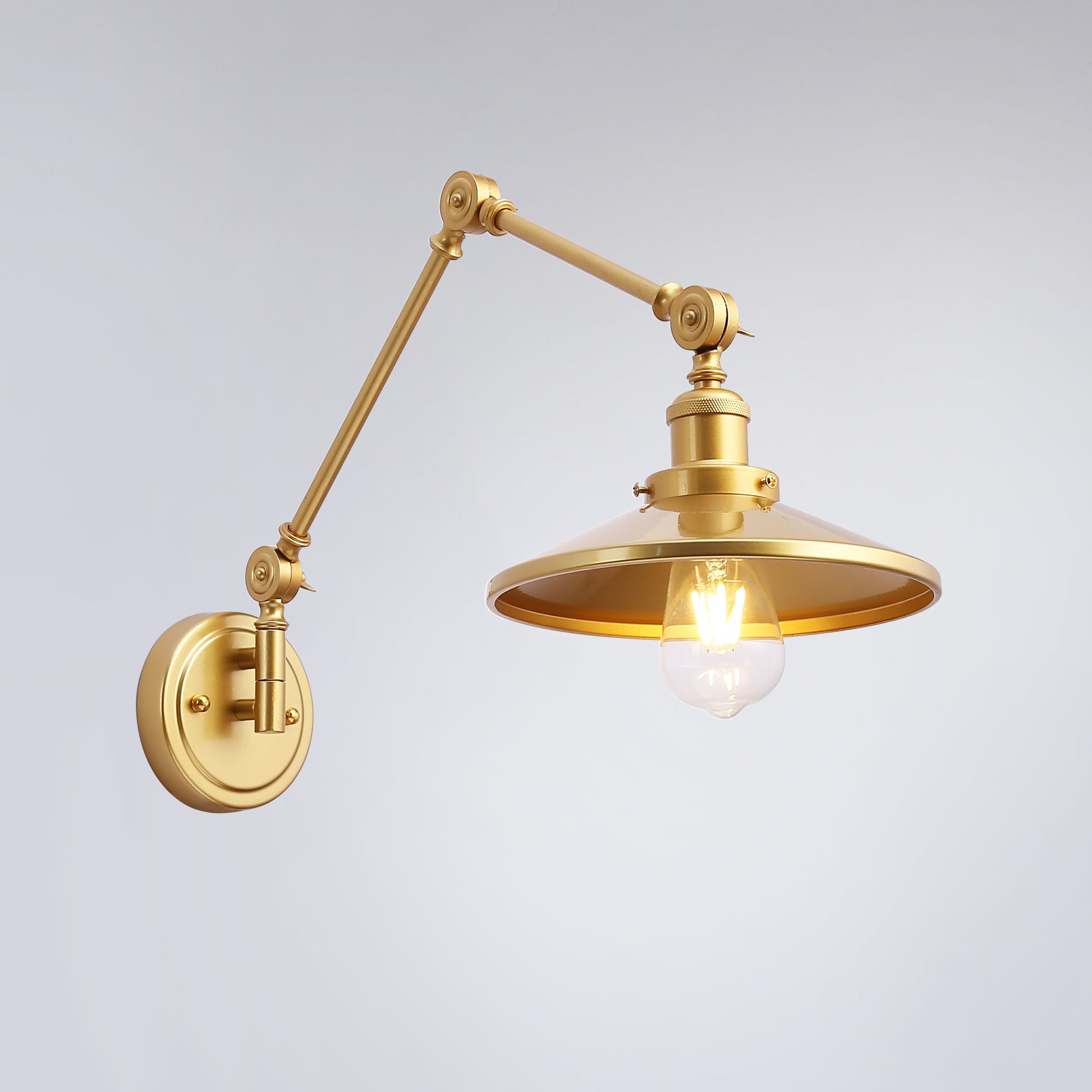 Aplique de pared vintage orientable "Wallen"