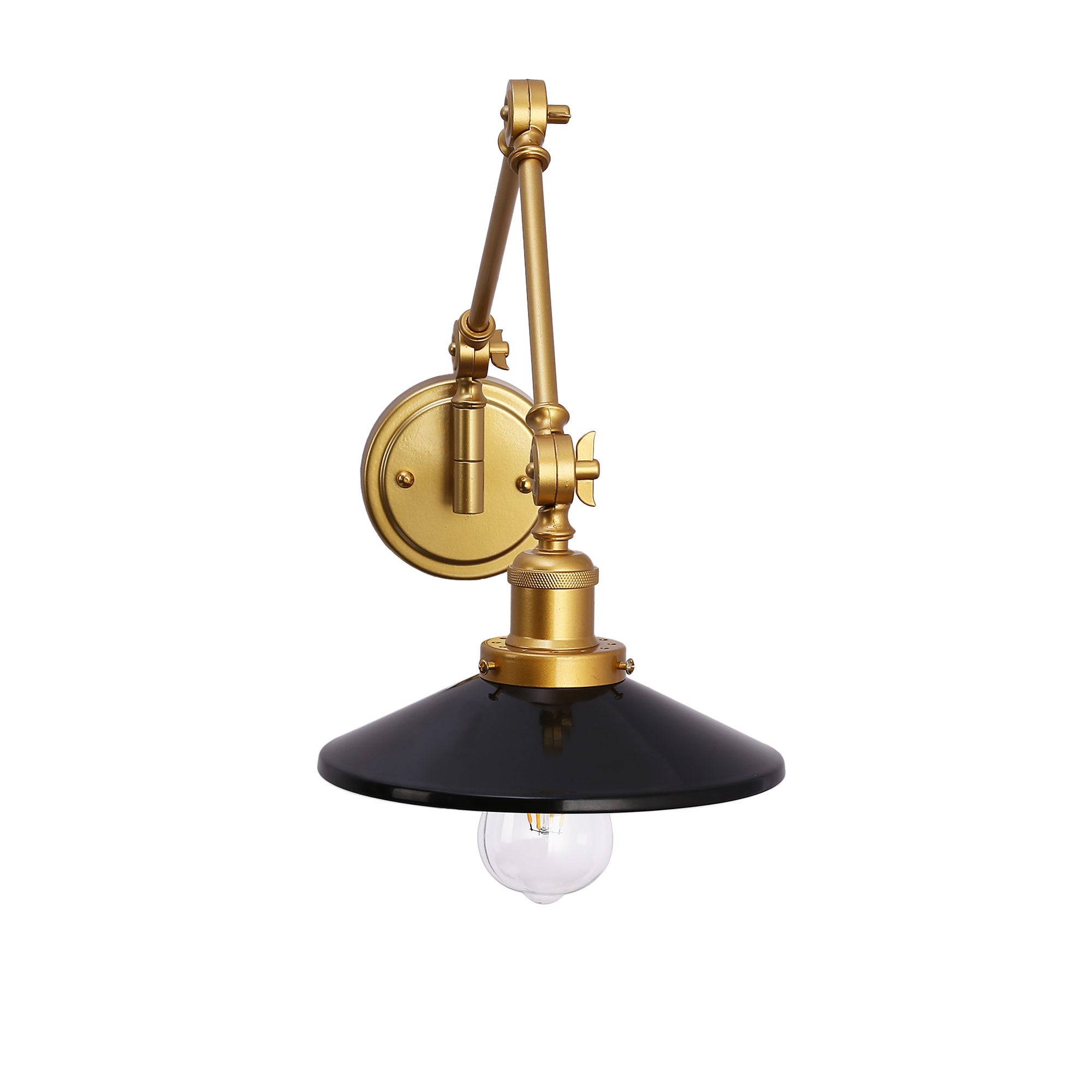 Aplique de pared vintage orientable "Wallen"