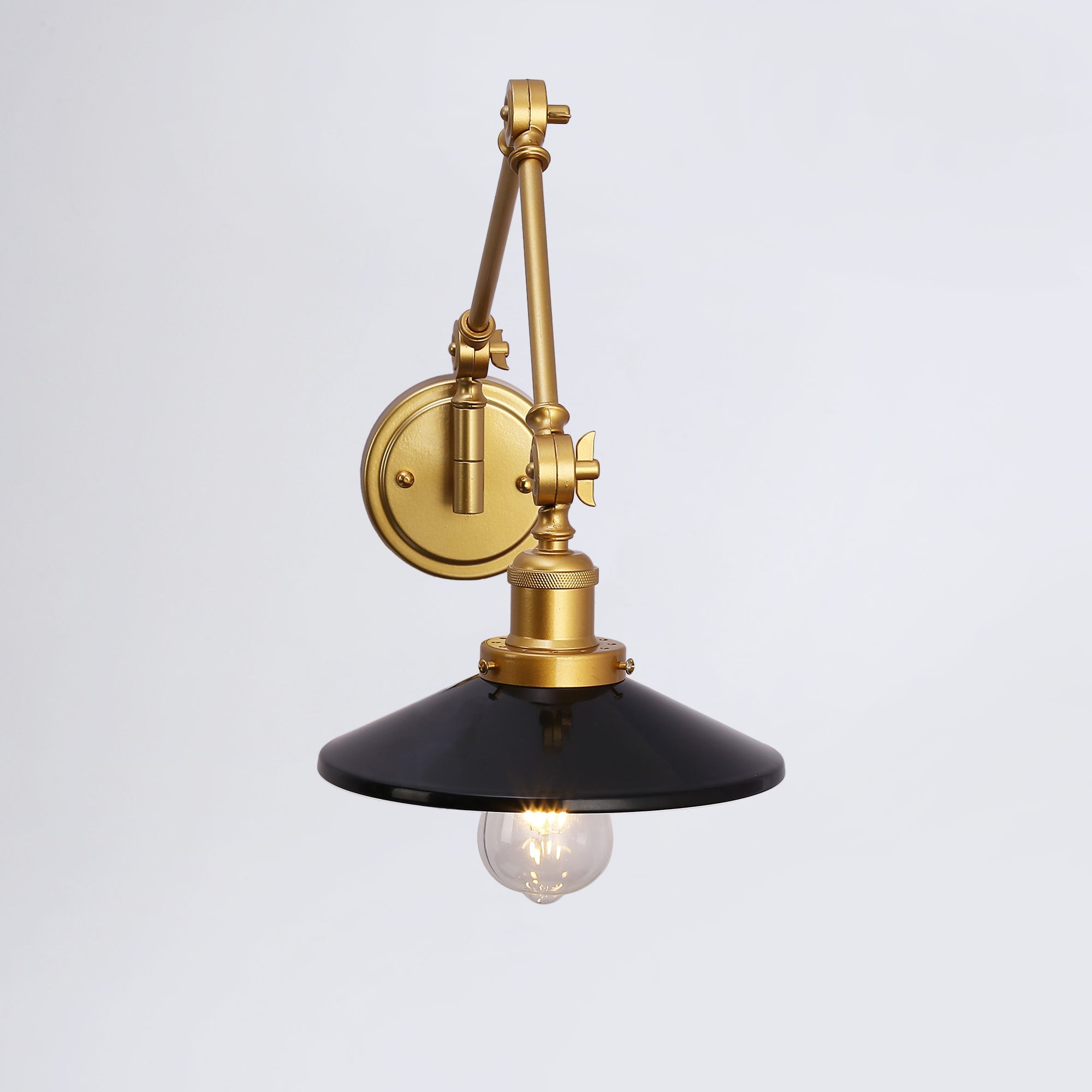 Aplique de pared vintage orientable "Wallen"