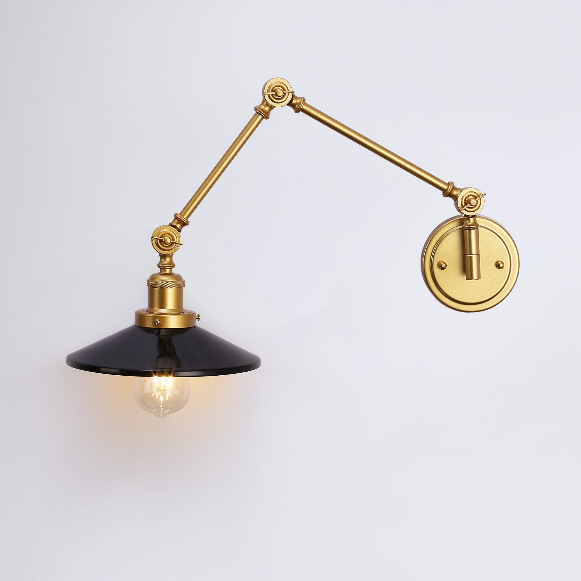Aplique de pared vintage orientable "Wallen"