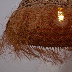 Lámpara colgante de fibras naturales "NAM XL"