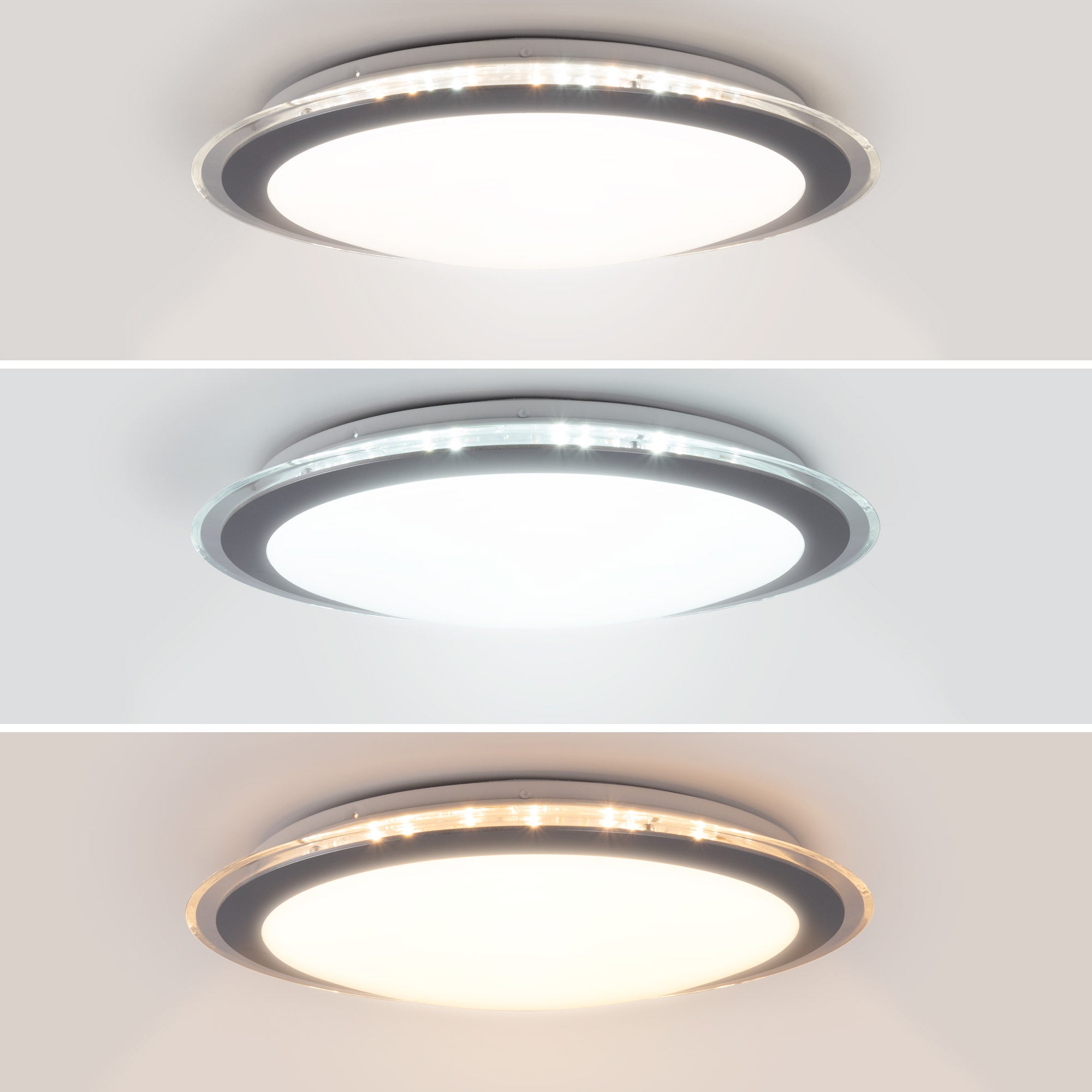 Plafón LED circular de superficie 30W CCT - Ø43cm - 2000lm - IP20